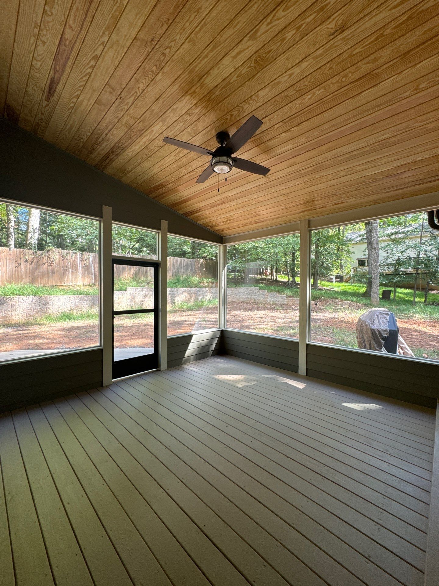 Screened-In Porch and Composite Deck Addition in Duluth by Swift Home Renovations
