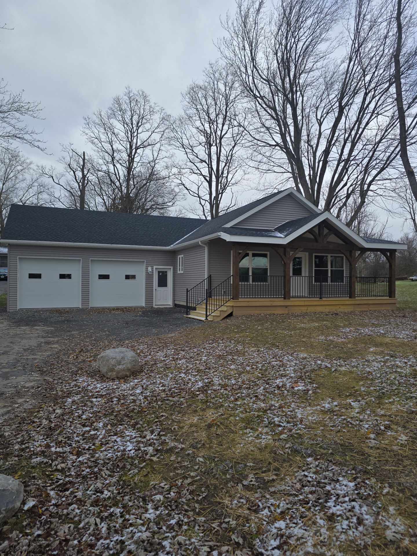 Modular with attached garage by Horst Custom Homes 