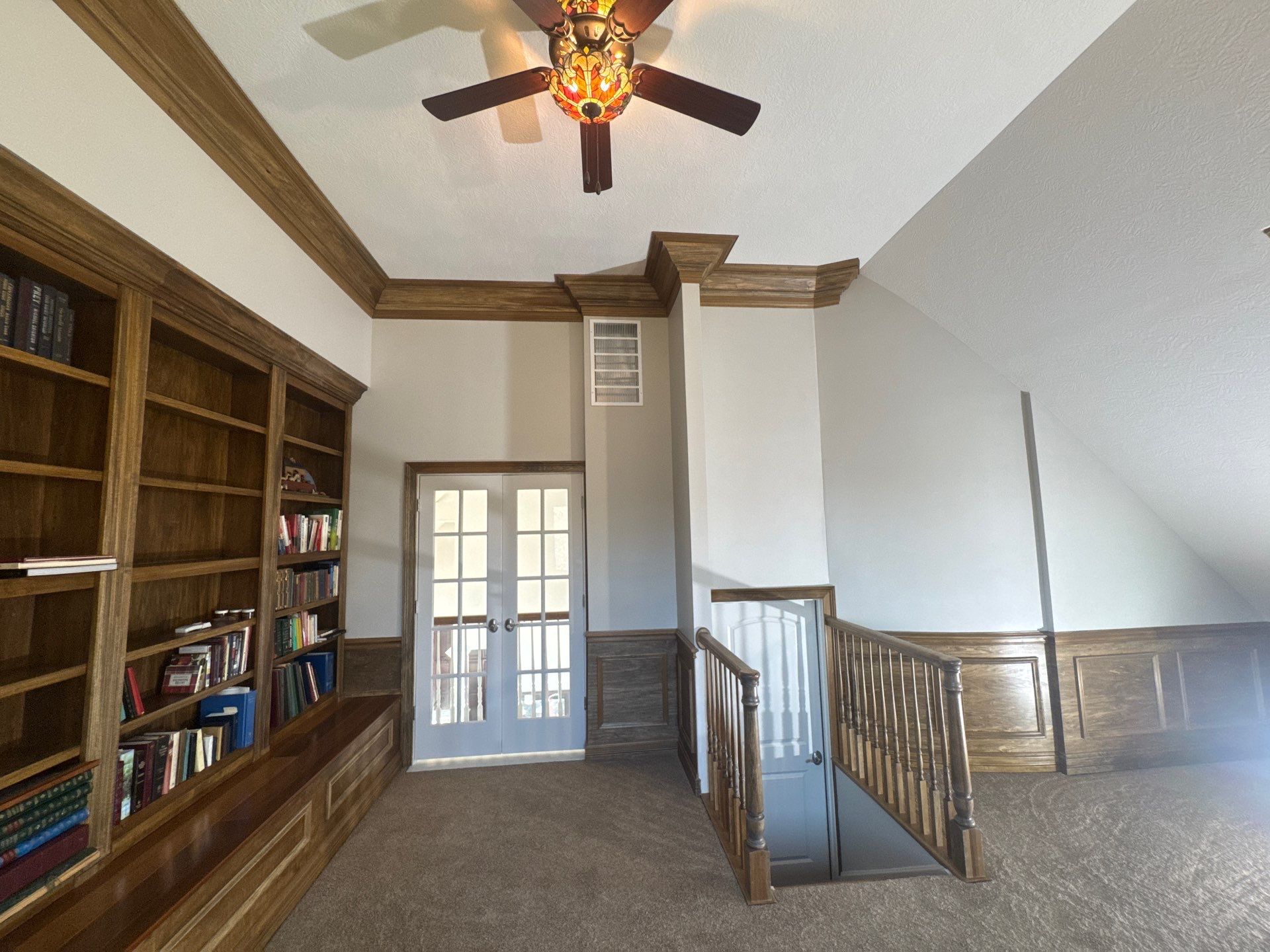 Office / Library Remodel by Farmer Home Solutions