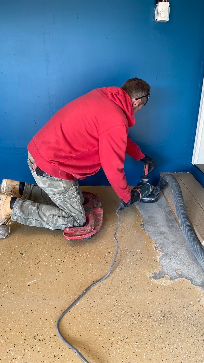 Garage using Driftwood by Select Painting, Coatings & Garage Cabinets