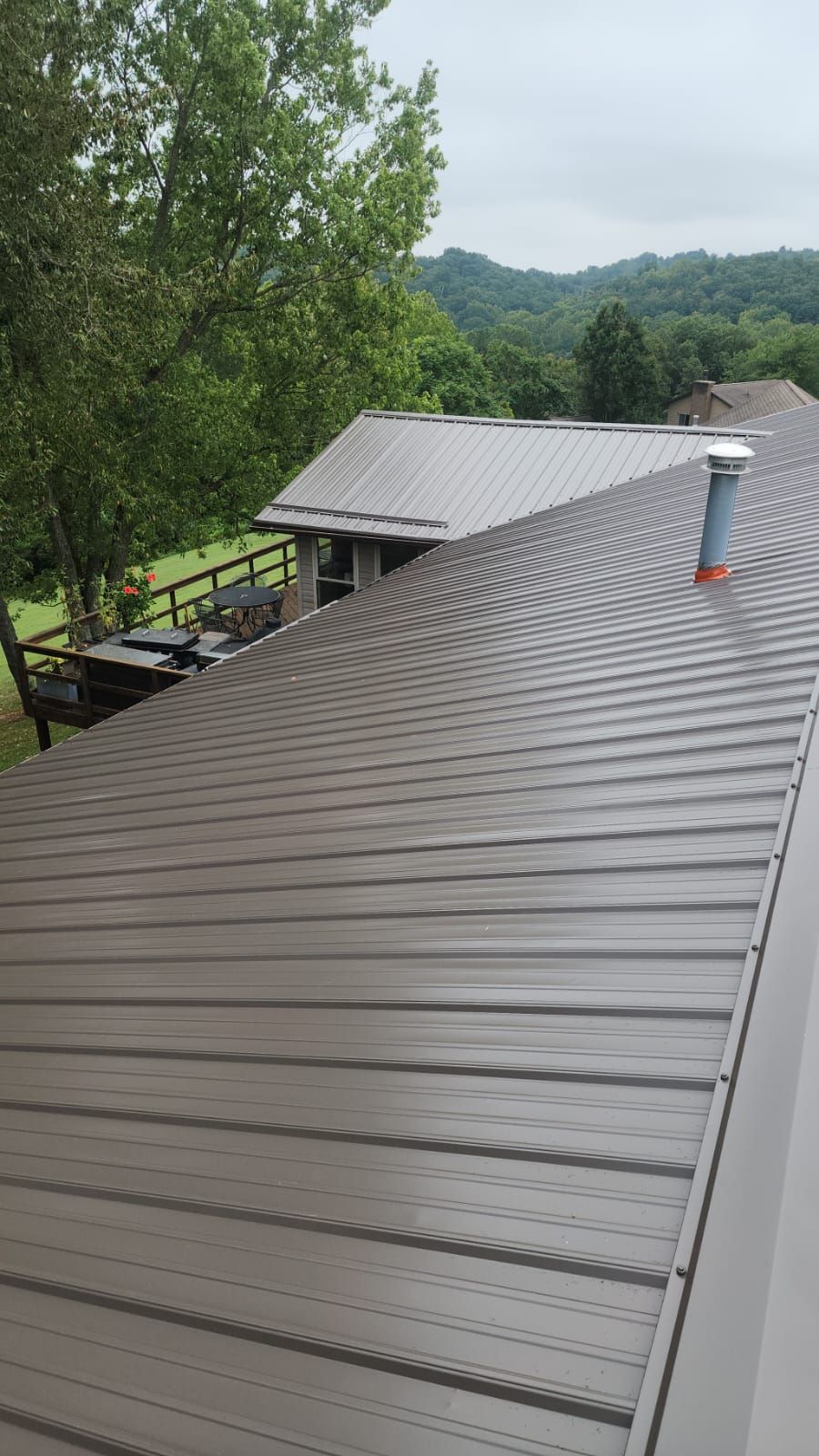 Residential Roofing Installation using Metal by Rainstoppers Roofing