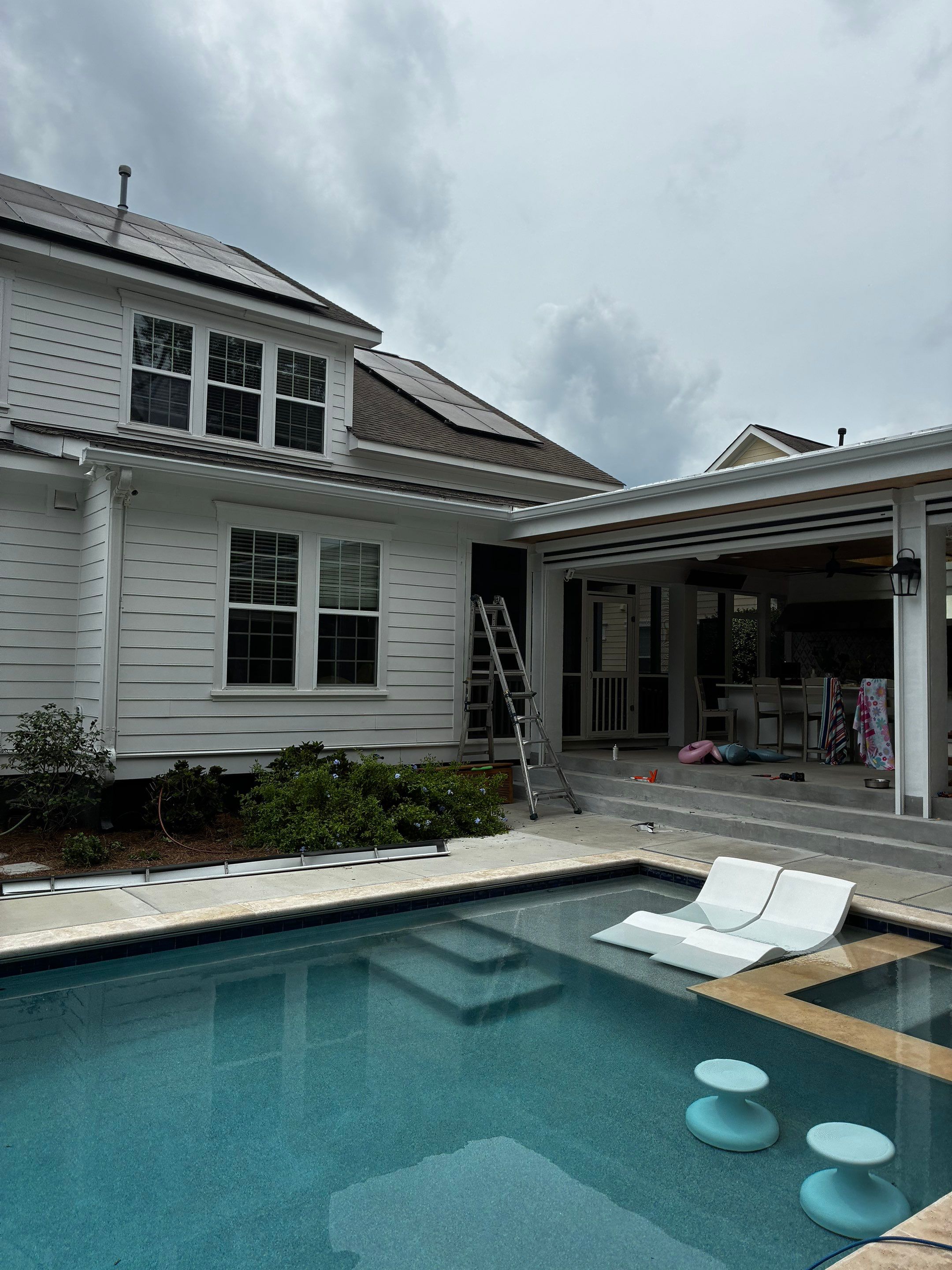 Beautiful Aluminum K-Style Gutter by Holy City Gutterworks