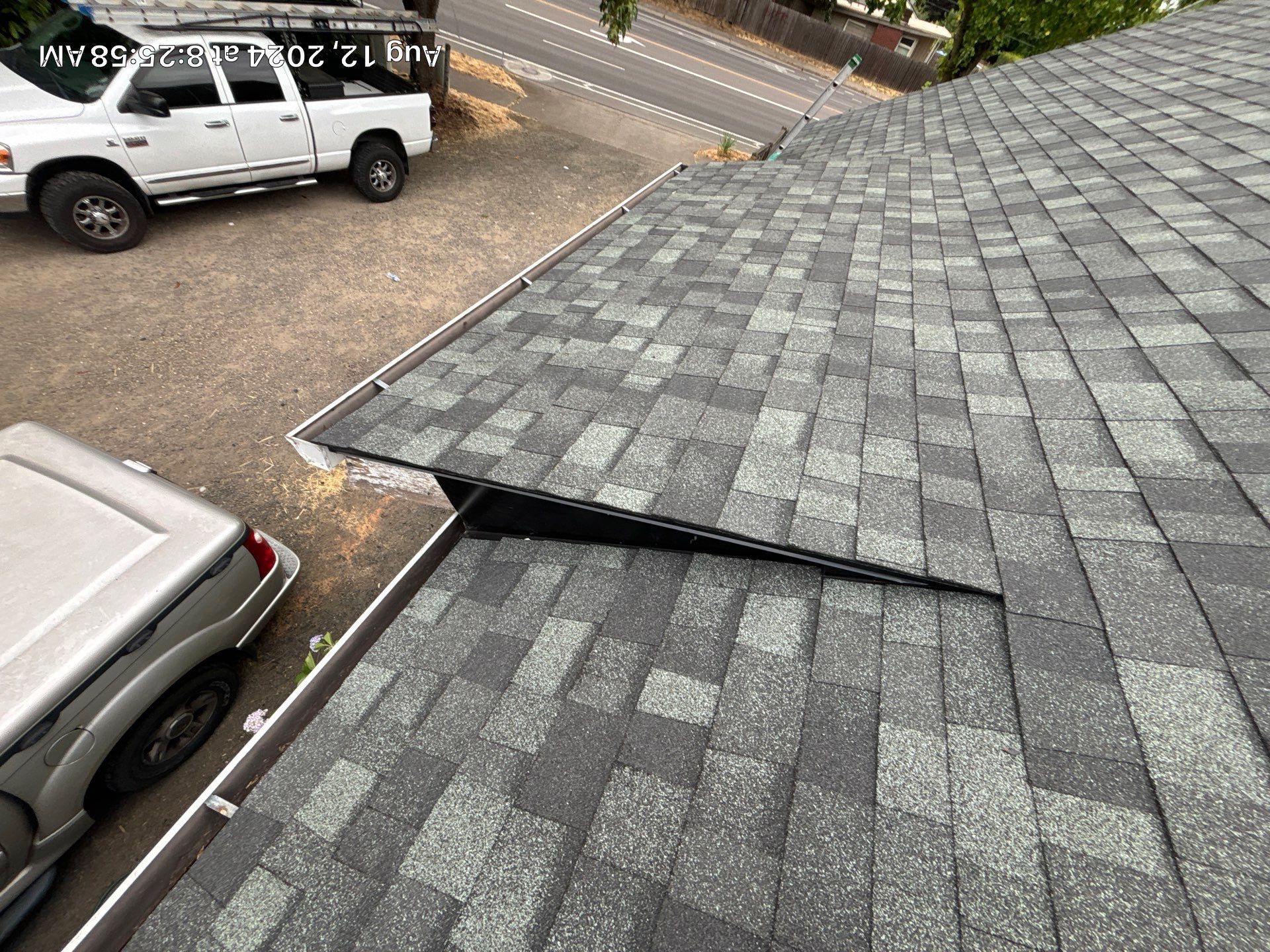 Residential Reroof using Owens Corning Duration Shingles in the color Estate Gray. by BEST Roofing & Waterproofing