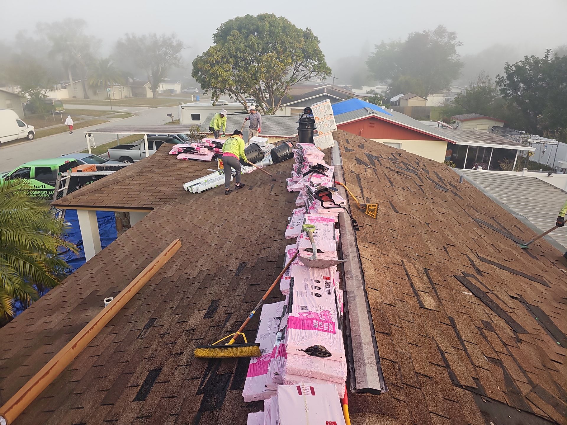 Project in Clearwater 33760 by Mitchell Roofing Company LLC 