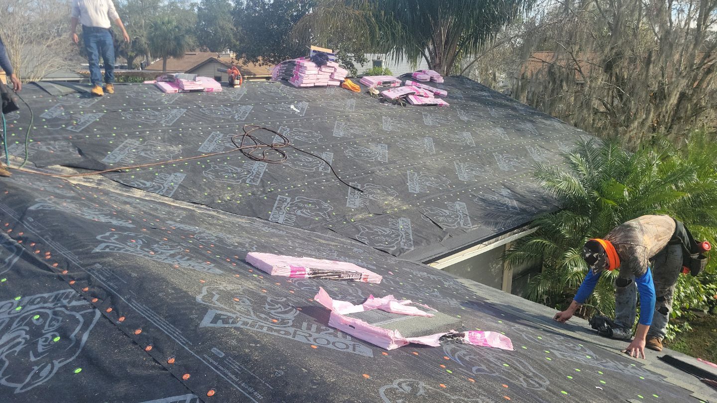 Residential Roofing Installation using Owens Corning TruDefinition Duration Shingles by Galaxy Builders, Inc.