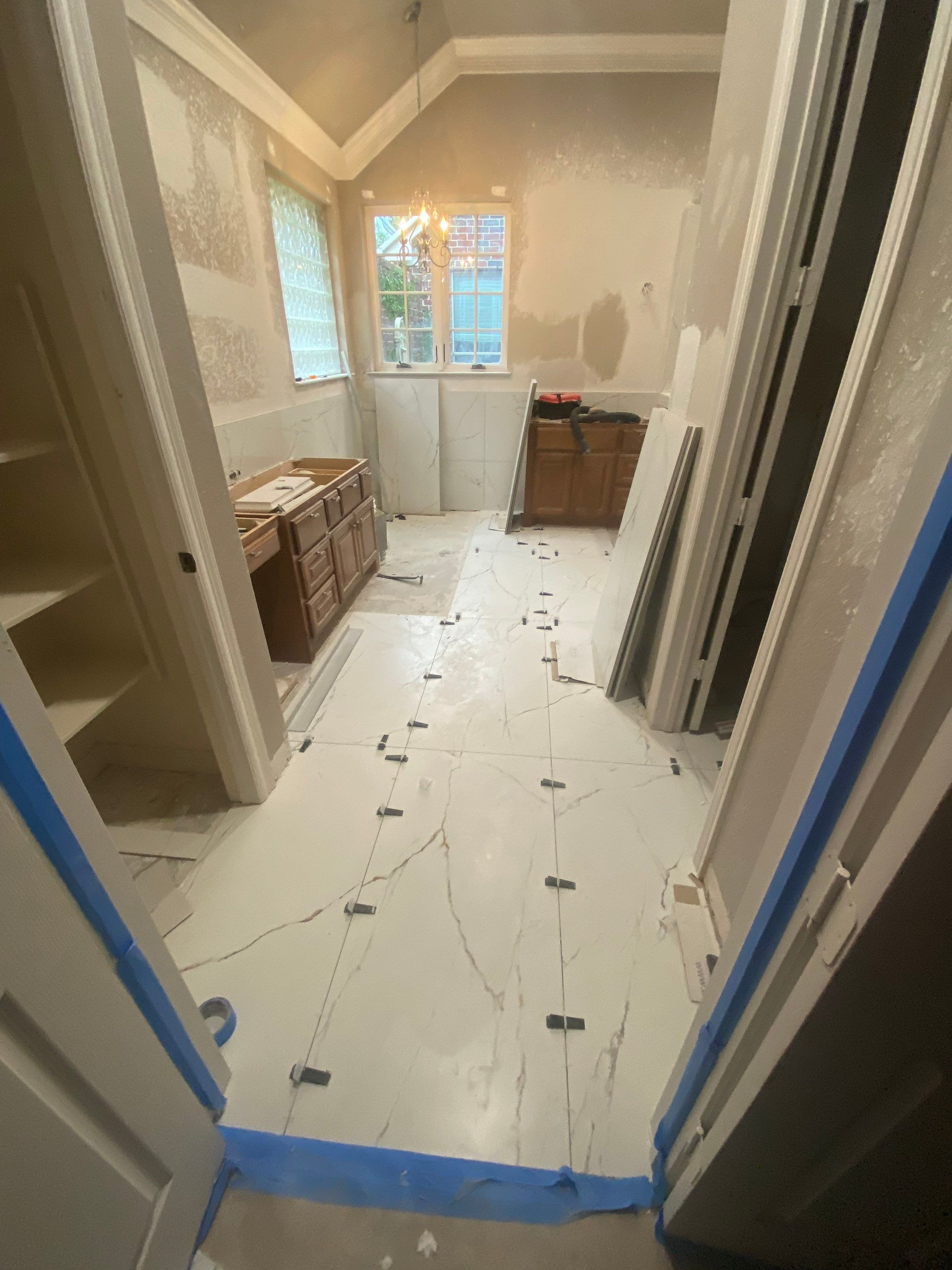Bathroom Remodel and Closet in Cinco Ranch, TX by SophAlx LLC