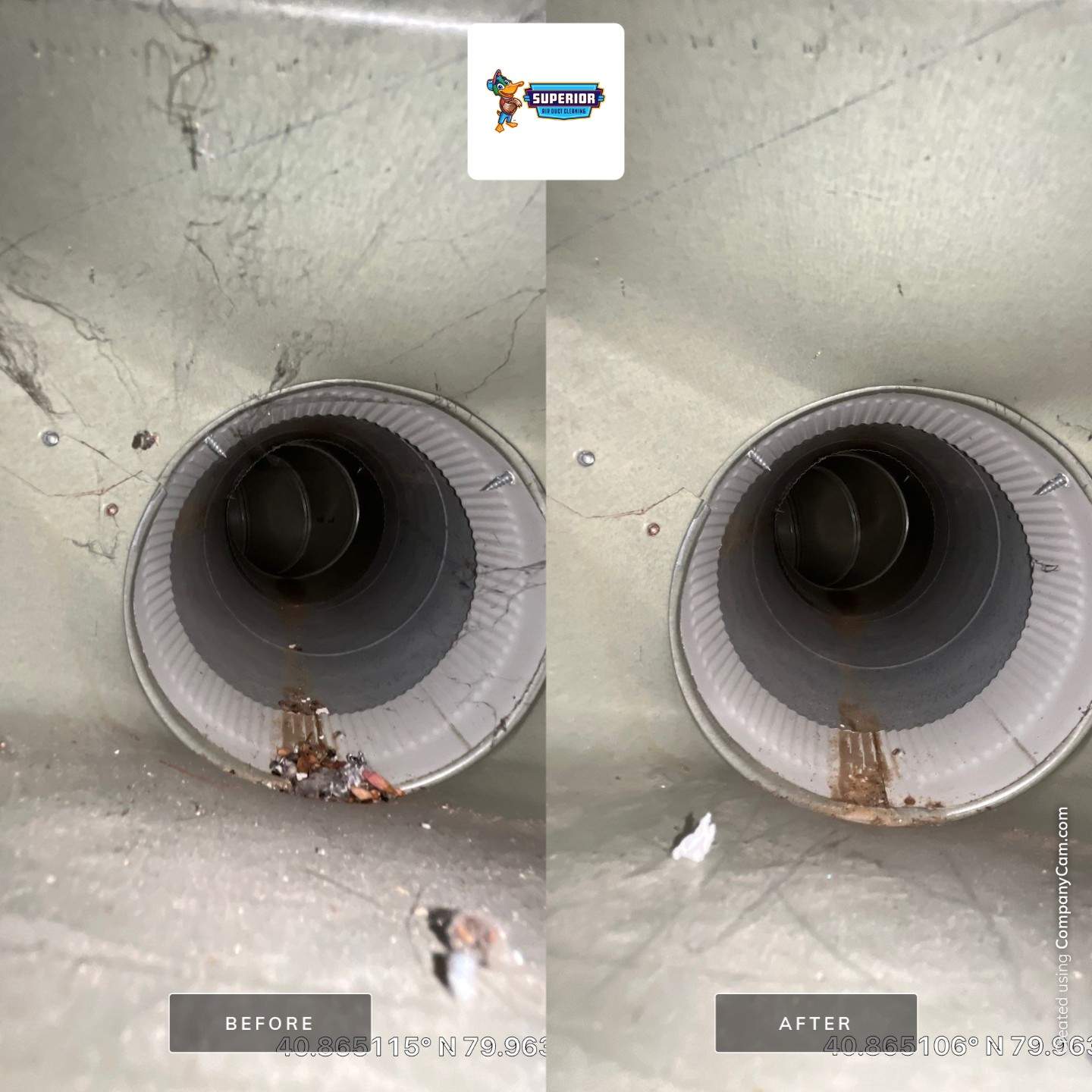 Air Duct Cleaning With a Vacuum Truck in Butler, PA by Superior Air Duct Cleaning