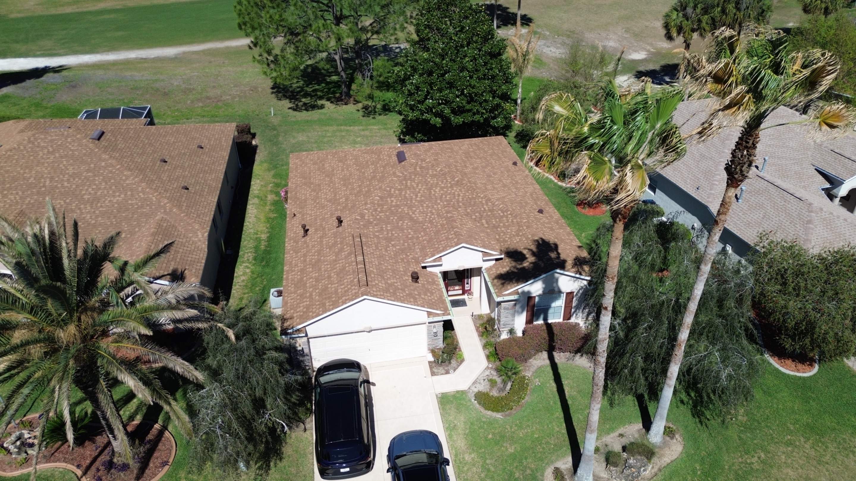 Shingle reroof in Ocala FL by Gold Key Roofing