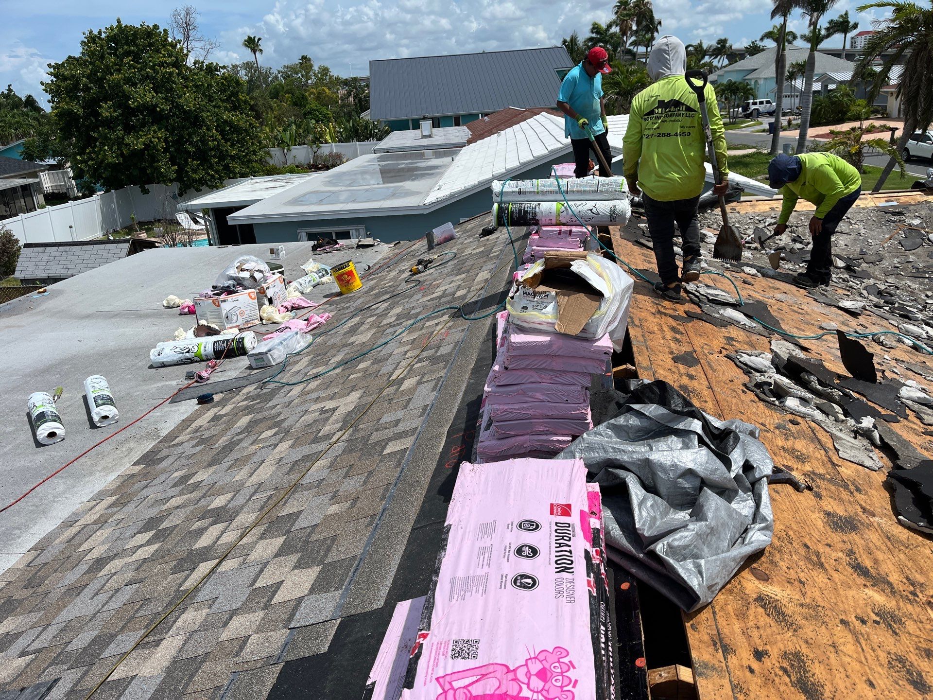 Project in St Pete Beach 33706 by Mitchell Roofing Company LLC