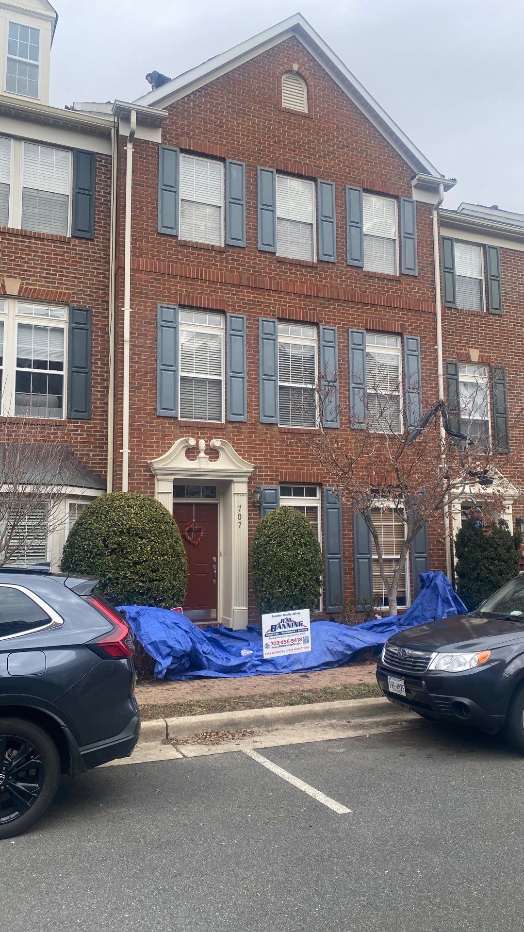 Alexandria: Residential Roof Replacement with CertainTeed Landmark in Georgetown Gray by RM Banning, Inc.