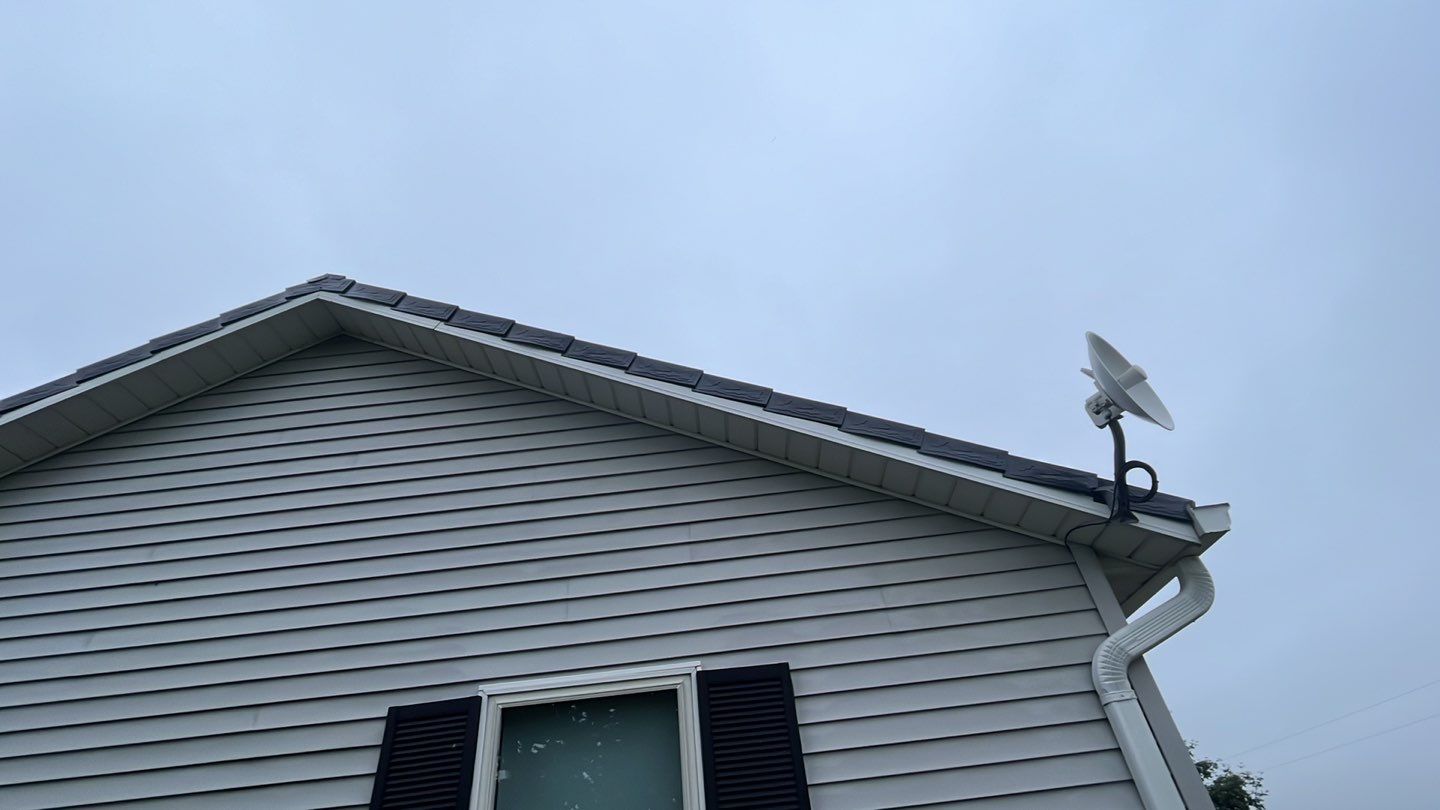 Residential Roofing Installation using Metstar Slate Plus Smooth Black by Nitro Roofing and Construction