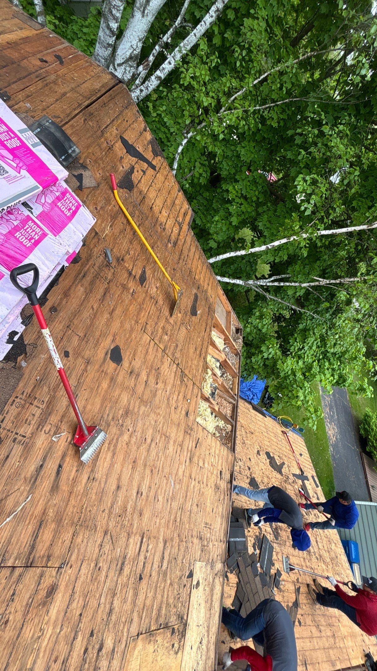 Roof Replacement using Owens Corning Teak by 180 Contractors