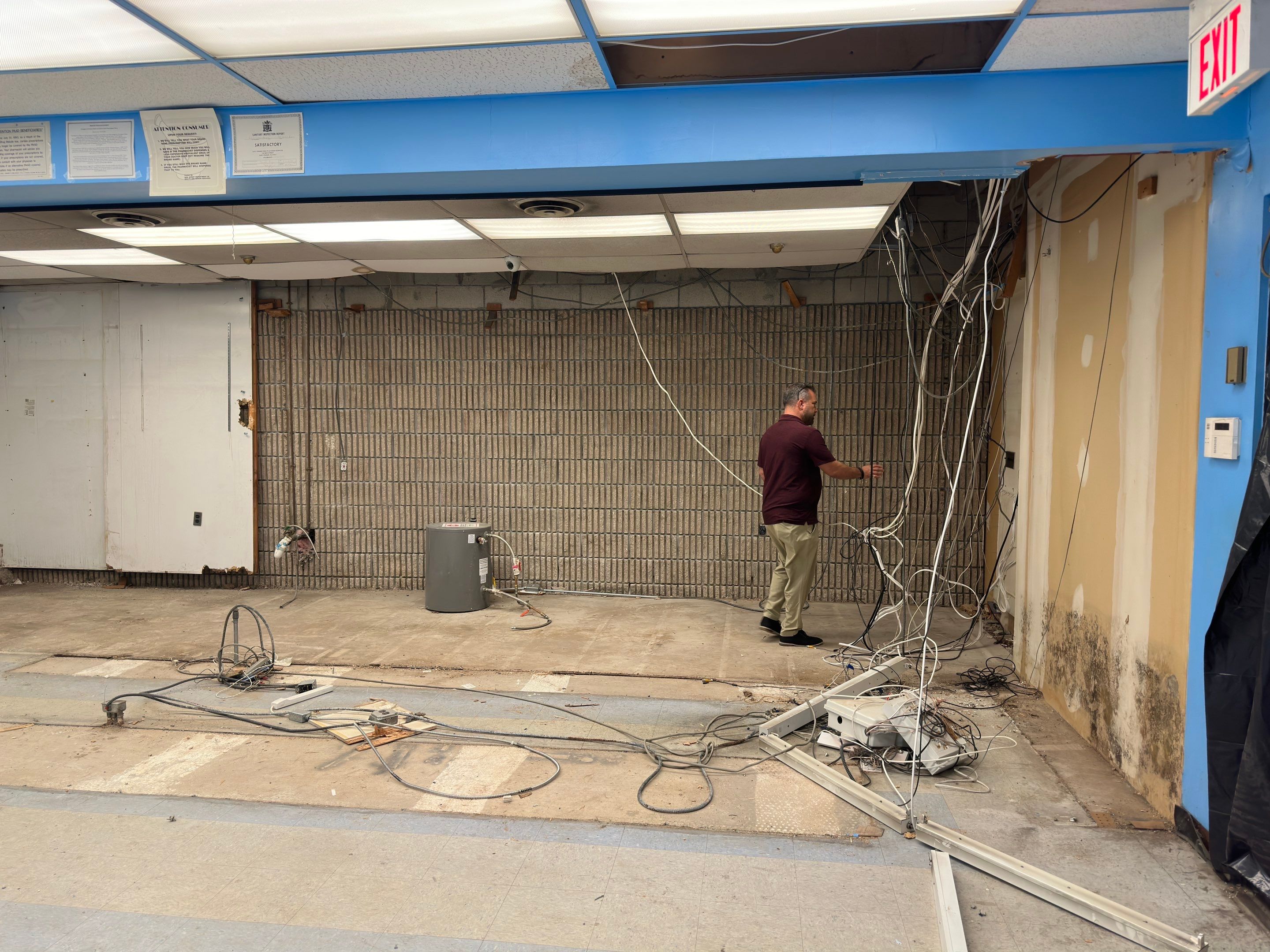 Office Remodel using Drywall by Home Concepts Construction