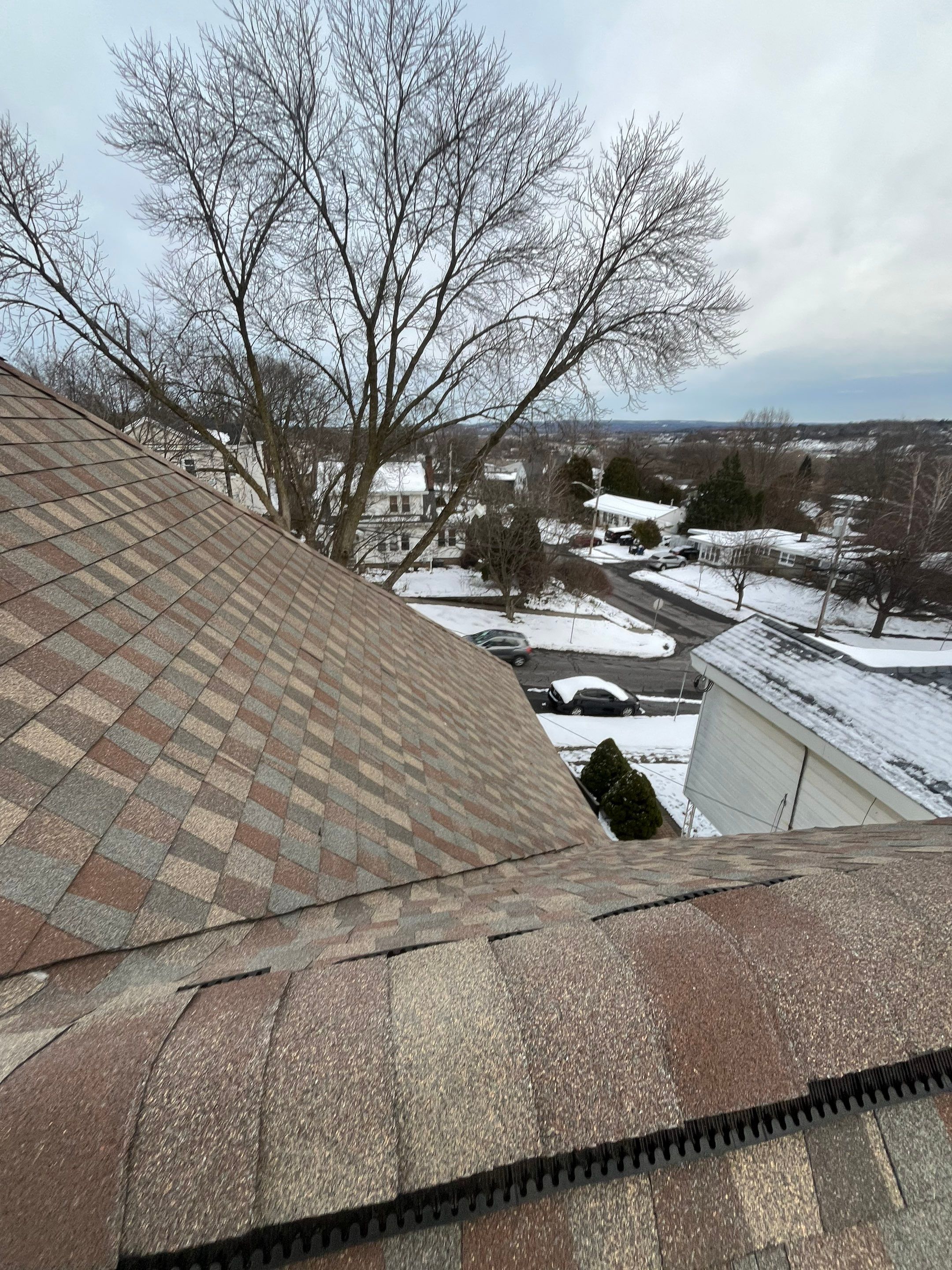 🏠 Full Roof Replacement with GAF Shingles in Syracuse, NY! 🔨✨ by Alpha Omega Roofing LLC
