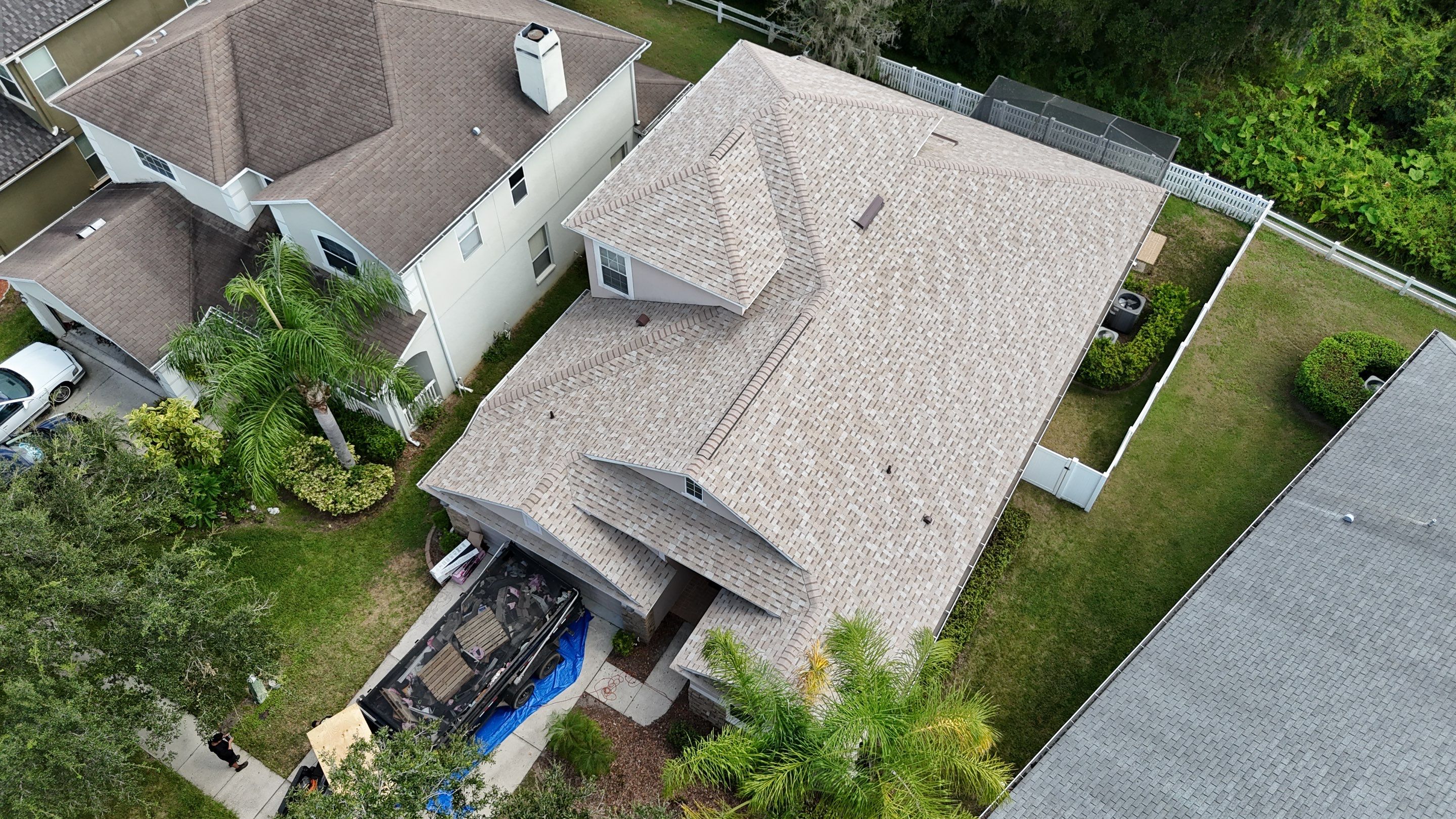 Roof Replacement in Land O' Lakes, FL by Steadfast Roofing 