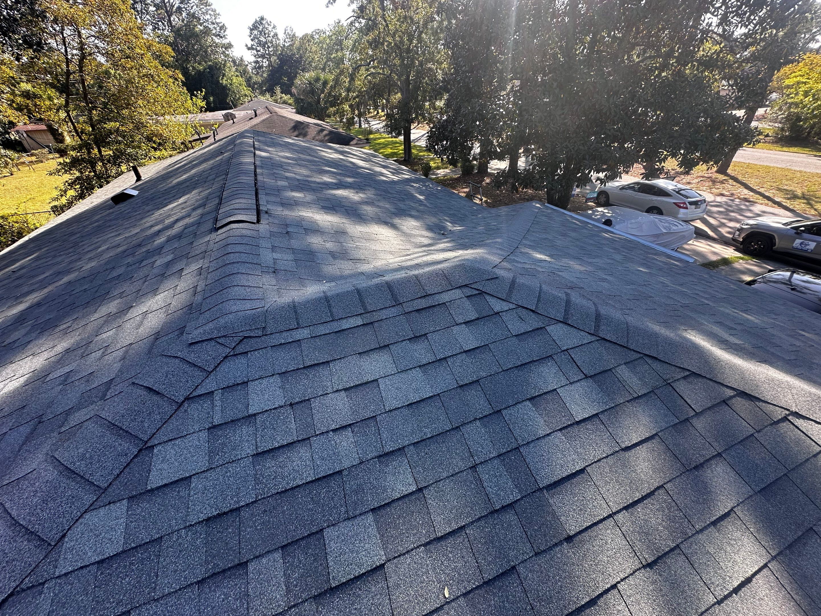 Residential Roofing Installation using Owens Corning Oakridge Estate Grey by Talya Roofing