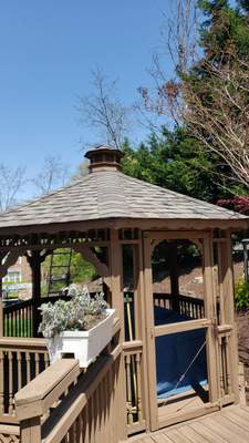 Gazebo Roof Replacement 
