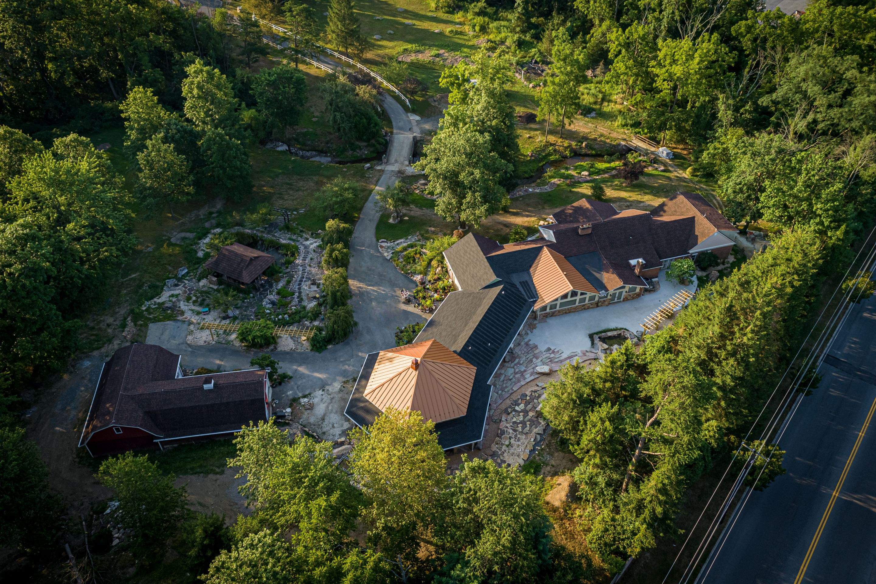 Metal Roof-copper penny by Esh Builders