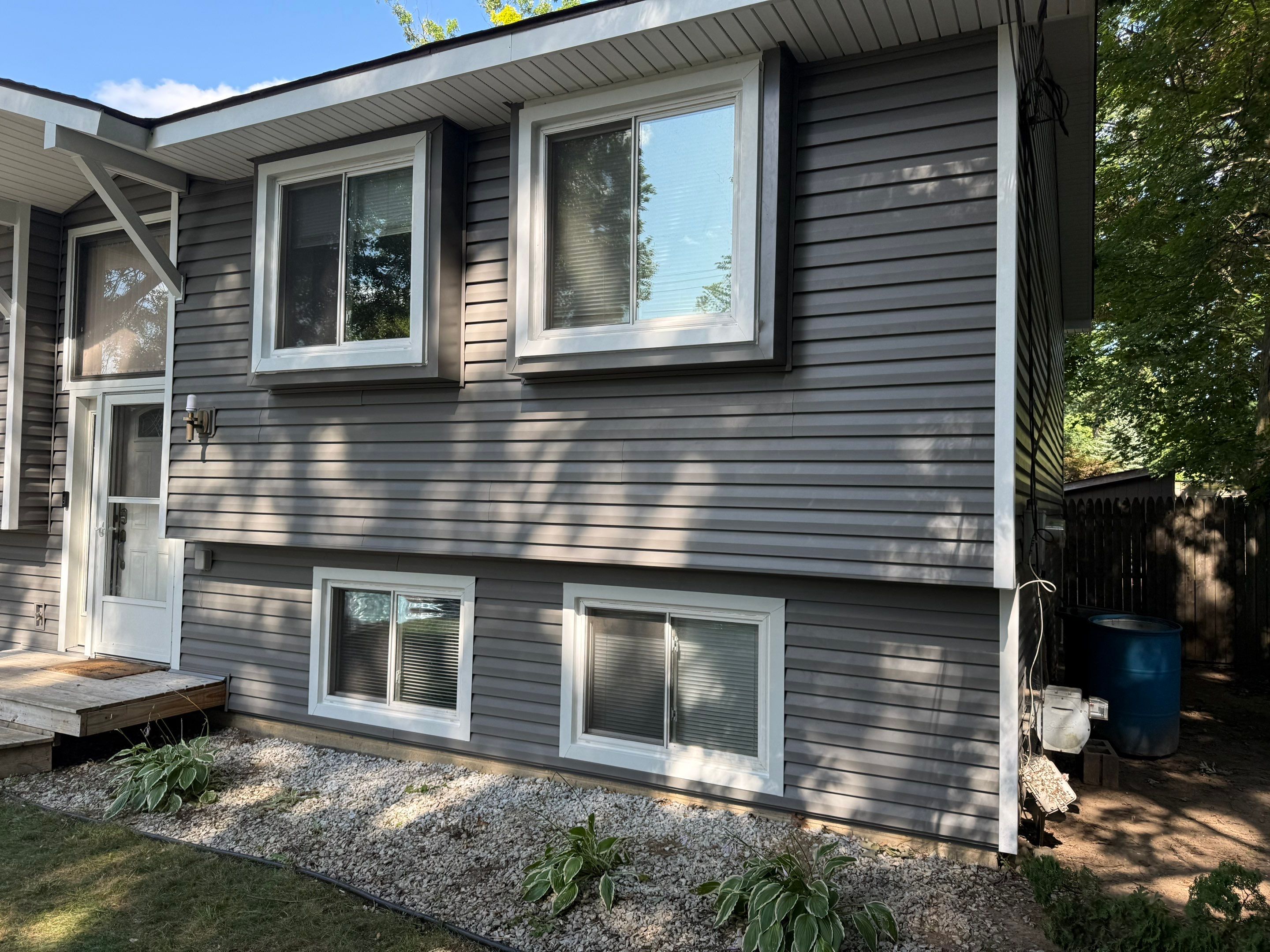 Siding Replacement using Alside D4 Odyssey-Plus Dutchlap Ageless Slate by 180 Contractors