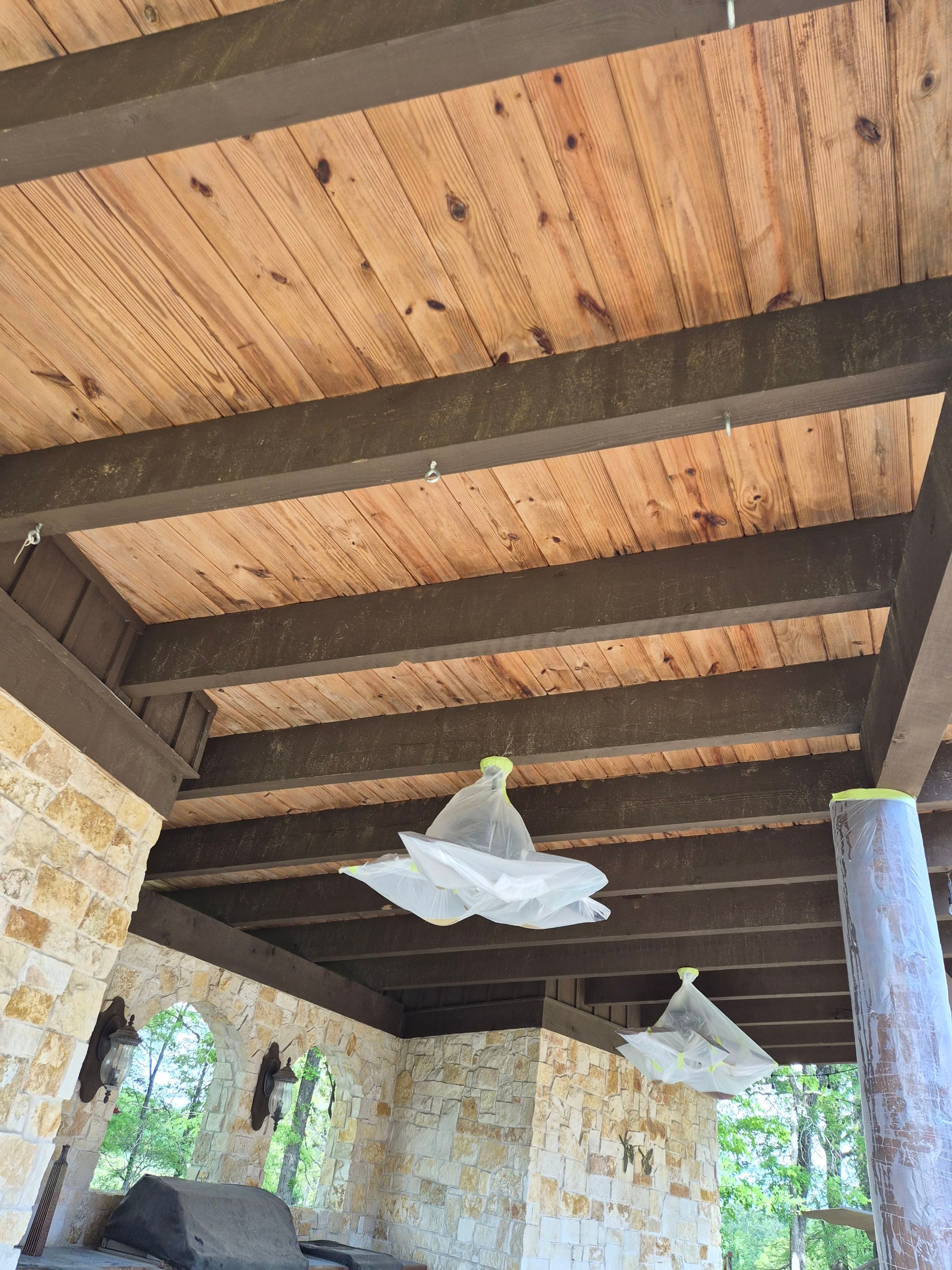 A Complete Exterior Refresh for a Custom Log Home & Property in Alba, Texas by Quality Coats Painting