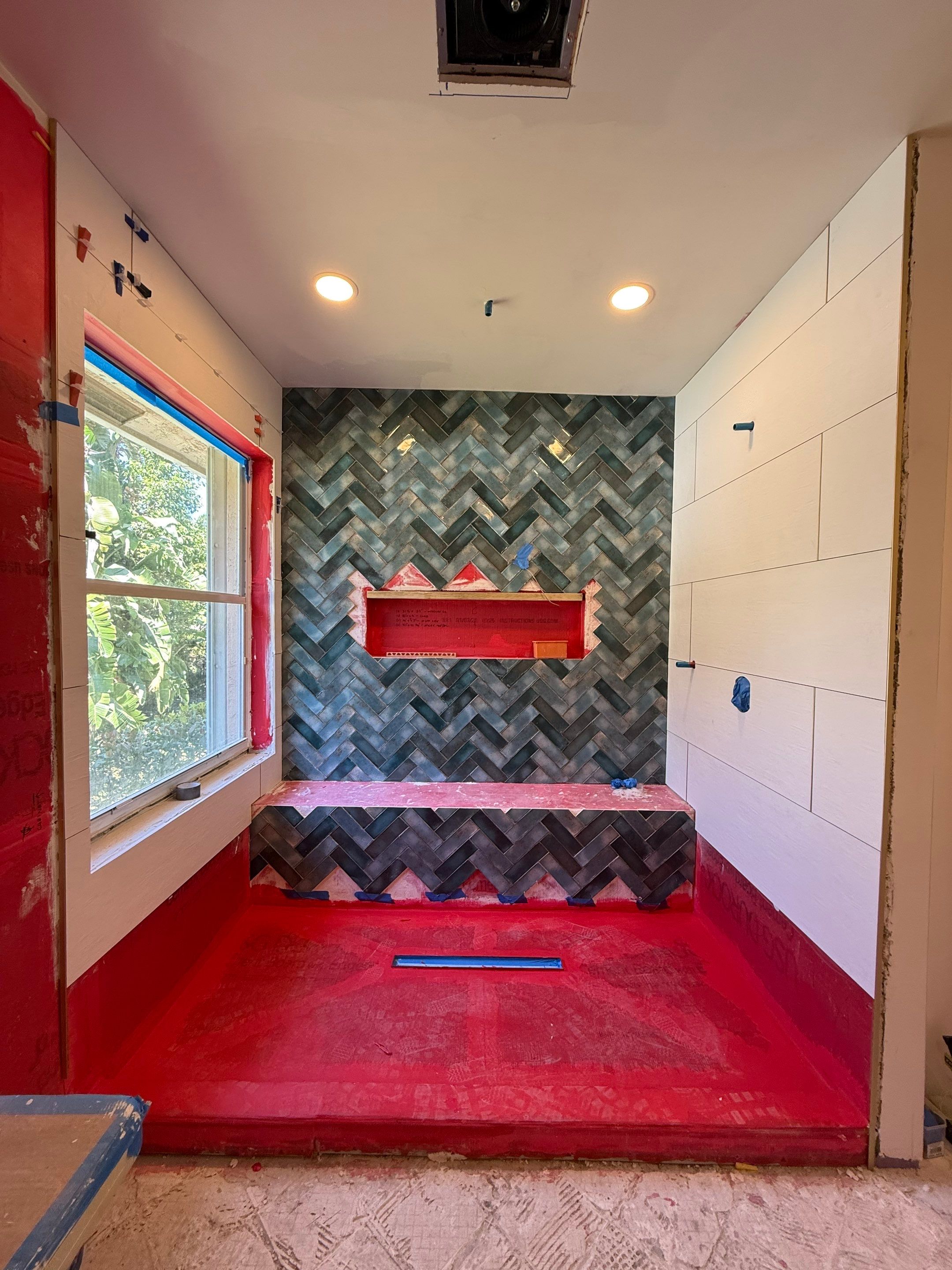 Master Bathroom, Main Floors & Powder Room - Delray Beach by Hevi Tile