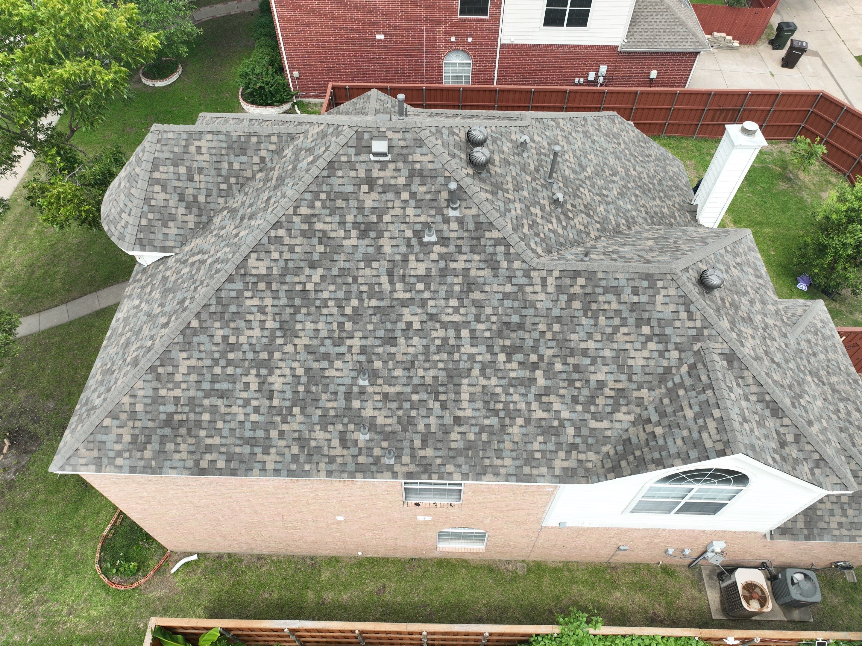 Residential Roofing Installation using CertainTeed Landmark MaxDef Weathered Wood by OneSource Roofing and Restoration