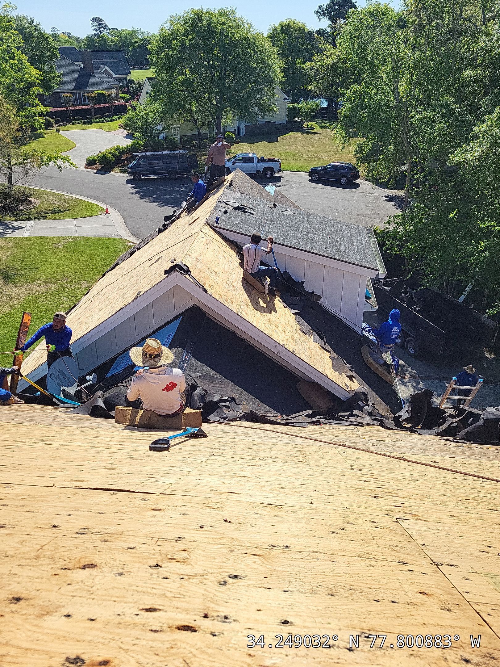 FORTIFIED Roof Replacement with VELUX Skylights in Landfall, Wilmington, NC by RGR Construction and Roofing, LLC