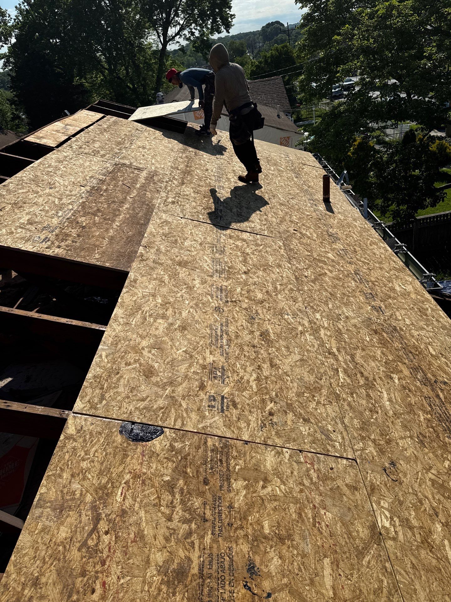 Residential Roofing Installation using GAF HDZ SHINGLES by La Bendicion Contruction Llc
