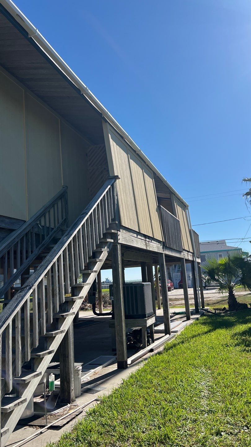 Beach house Remodel by Bayfront Roofing and Construction