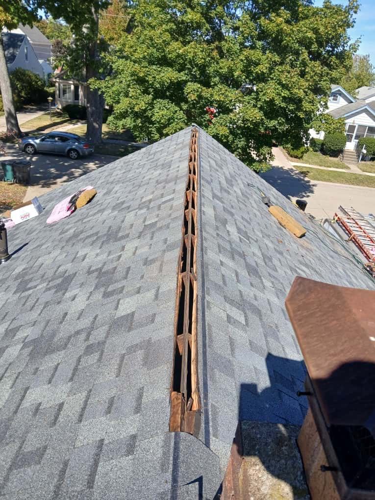Roof Replacement using Owens Corning Estate Gray by 180 Contractors