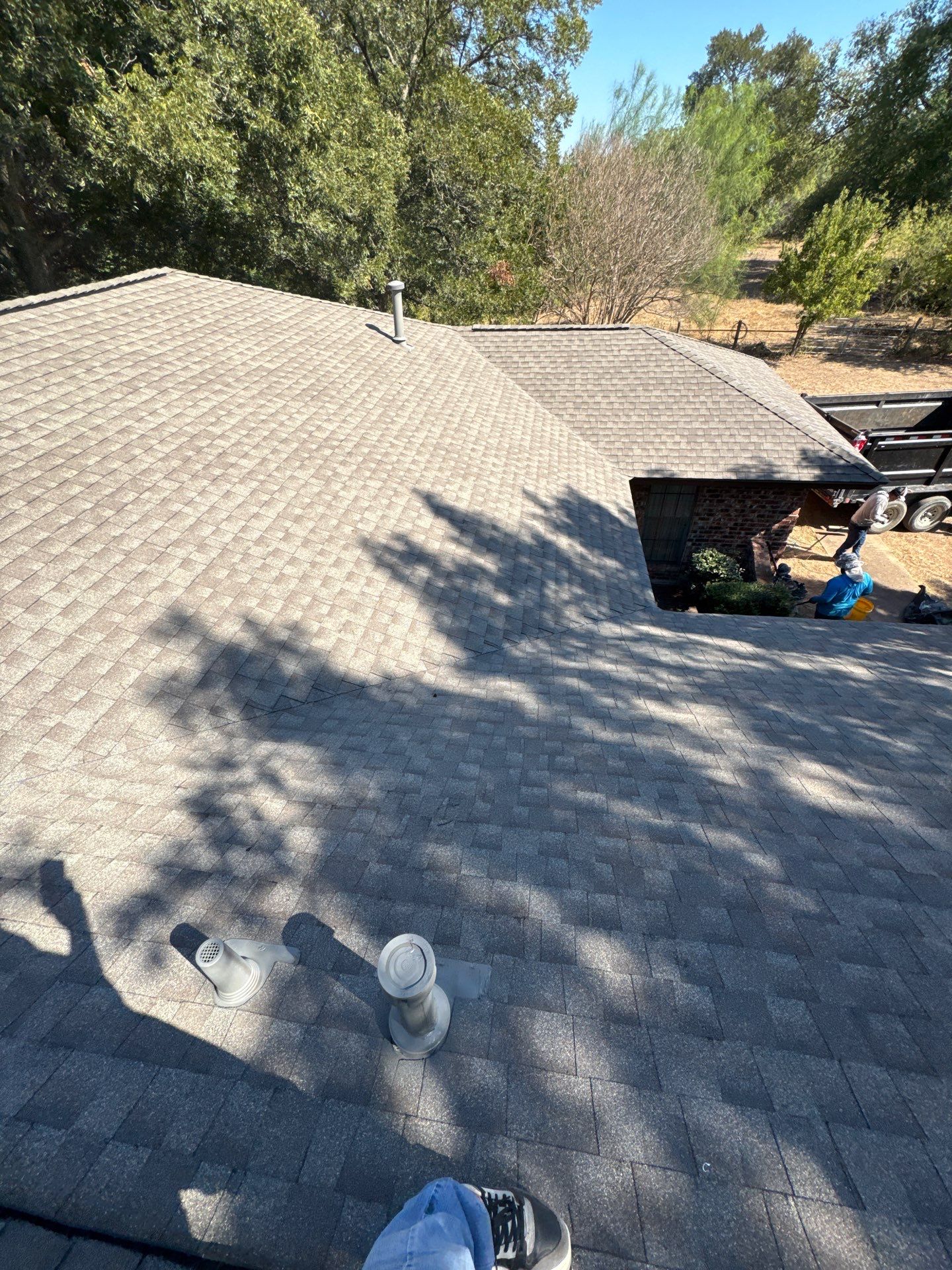 Residential Roof Replacement using GAF - NATURAL SHADOW - WEATHERED WOOD by Elite Roofing LLC