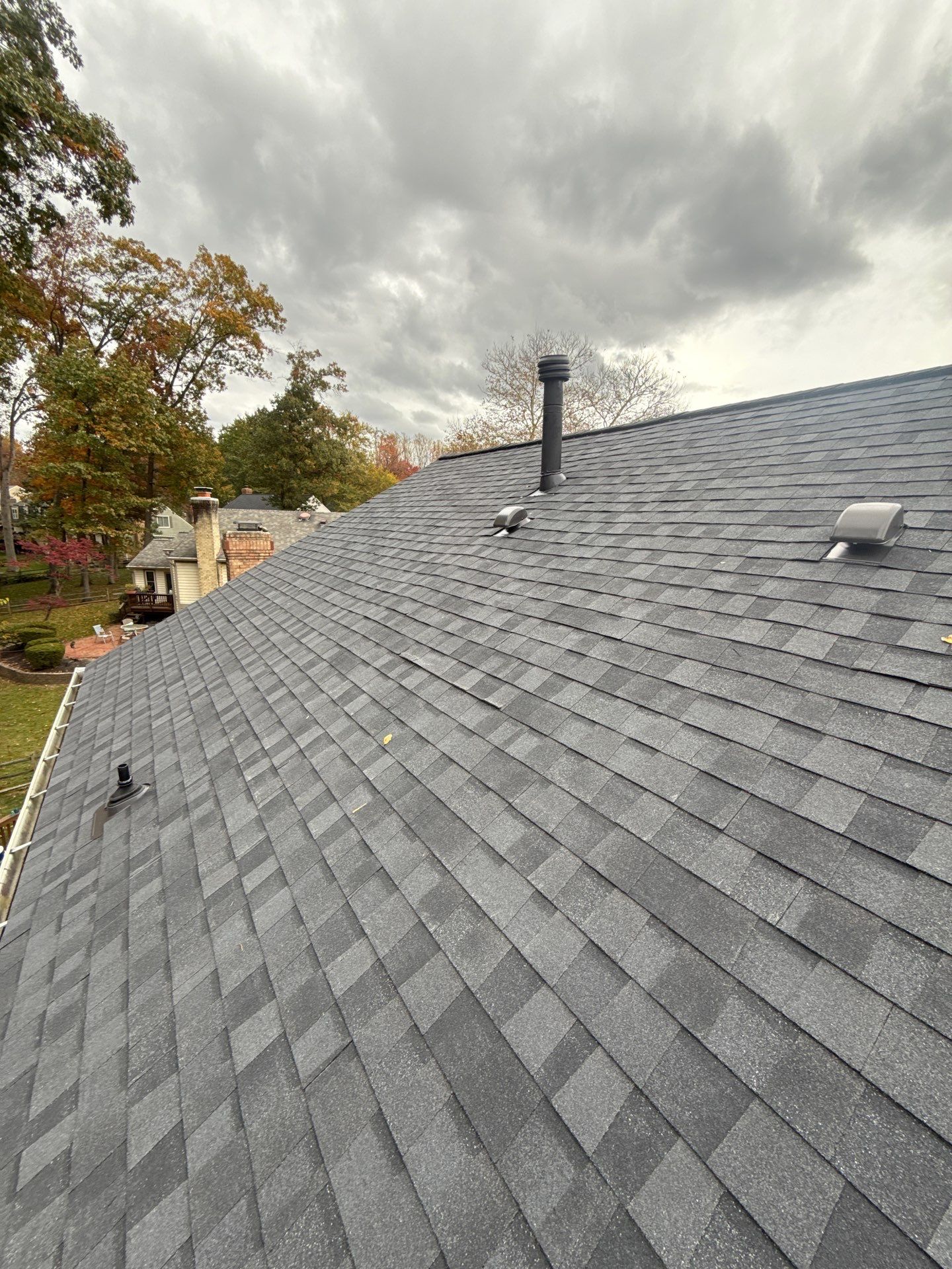 Alexandria :Residential Roof Replacement with CertainTeed Landmark Pro in Max Def Moire Black  by RM Banning, Inc.