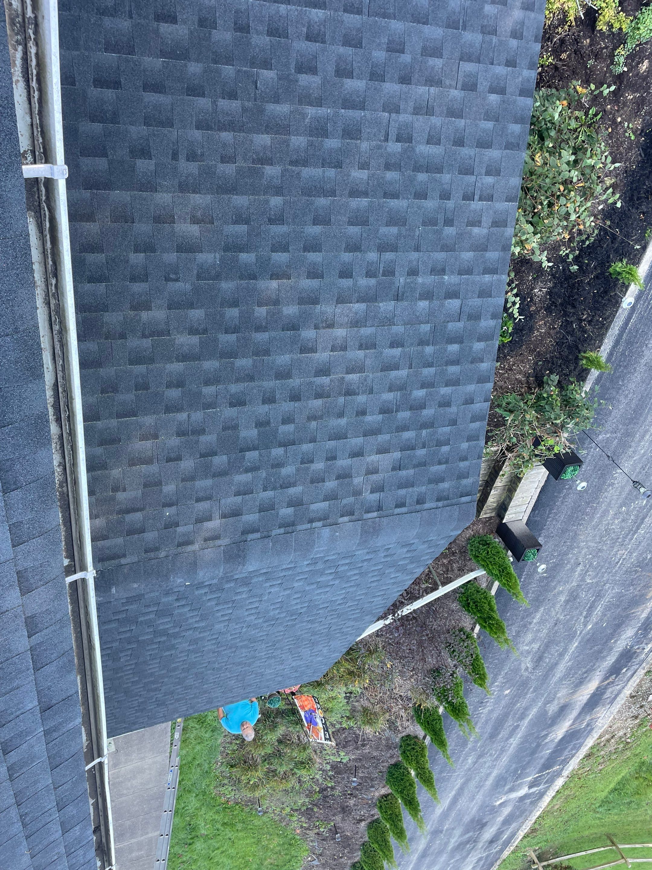 Residential Roofing Installation using GAF Timberline HDZ, Black by Rainstoppers Roofing