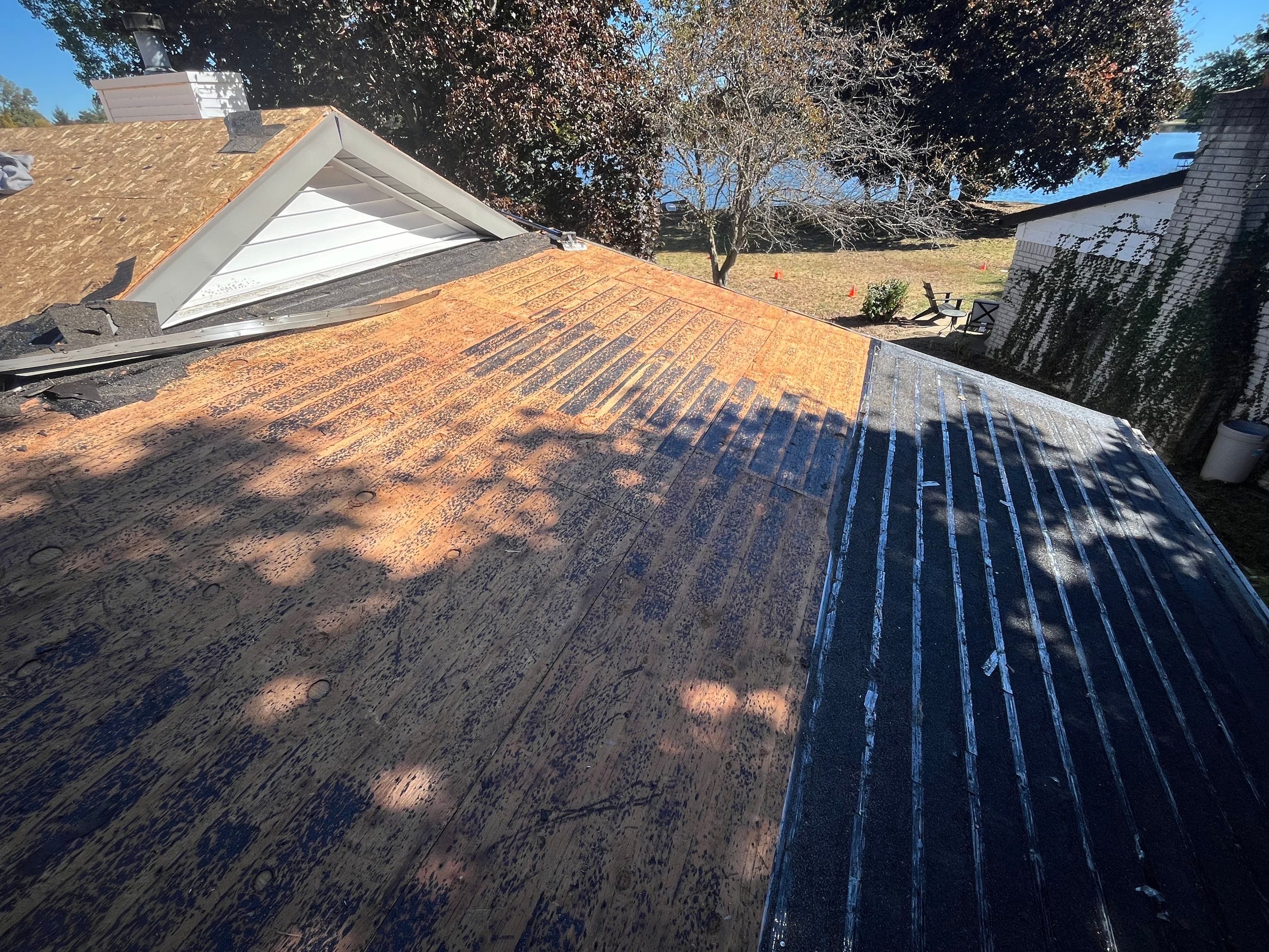 Roof Replacement using MS Standing Seam Roof Western Rust by 180 Contractors