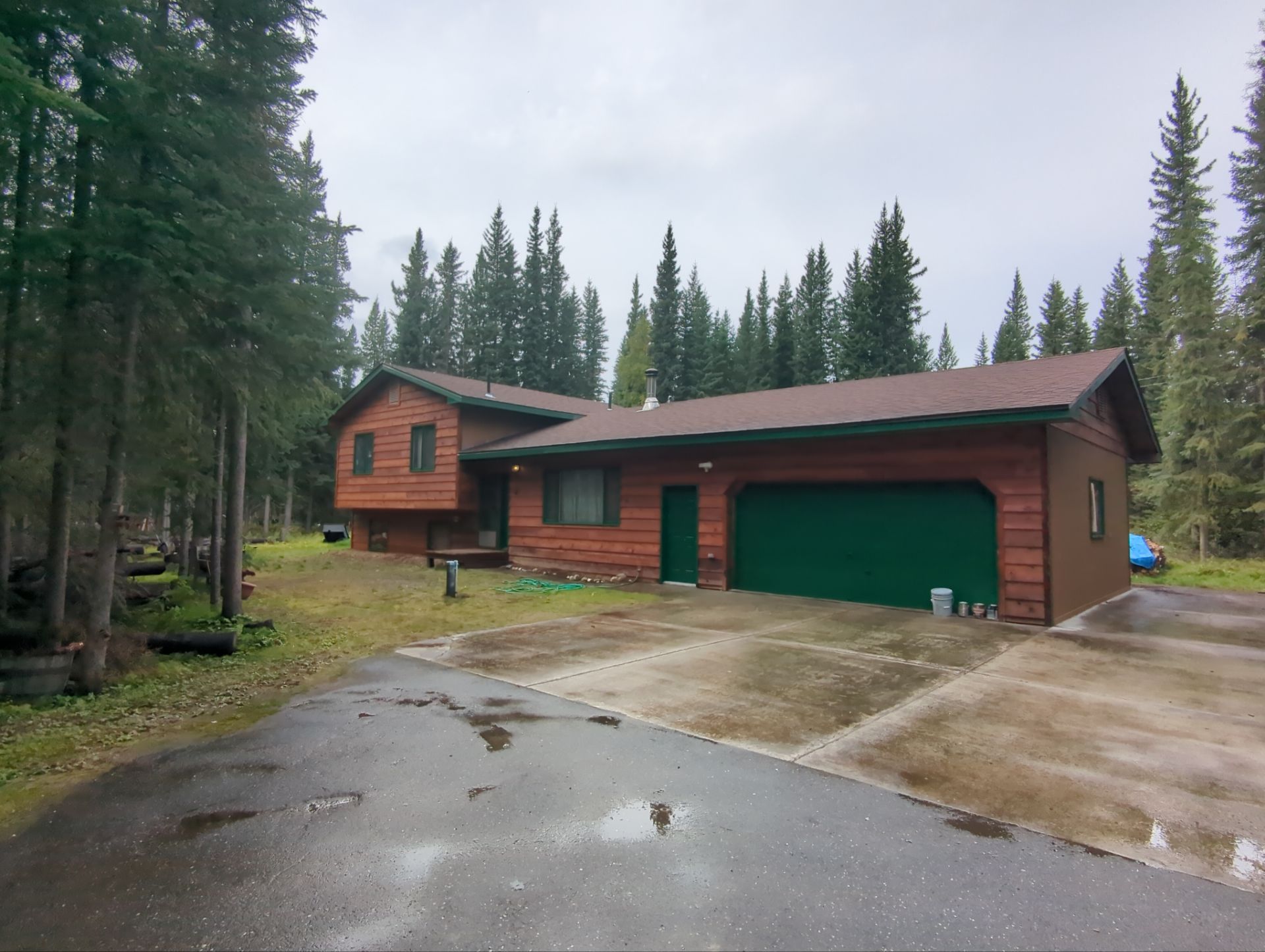 Amazing Wood Brightened Home! by Midnight Sun Painting