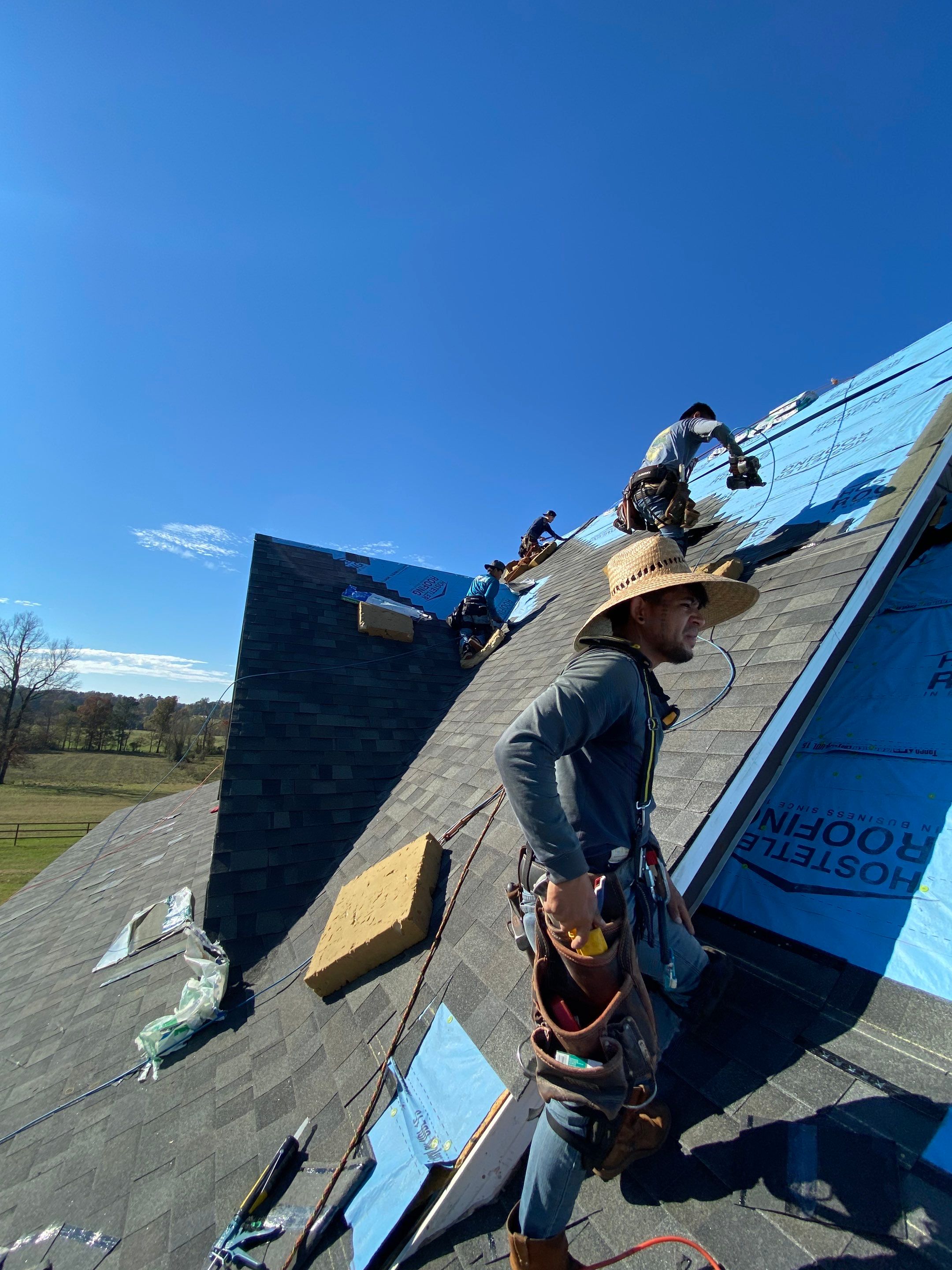 Residential Roofing Repair using Malarkey Vista: Storm Gray by Hostetler Roofing