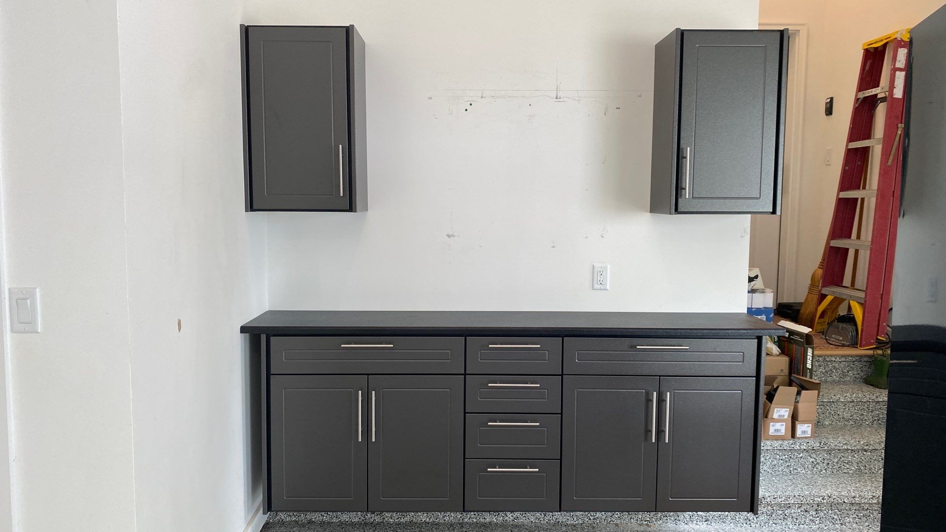 Matt P. adds storage to his garage! by Banner Garage