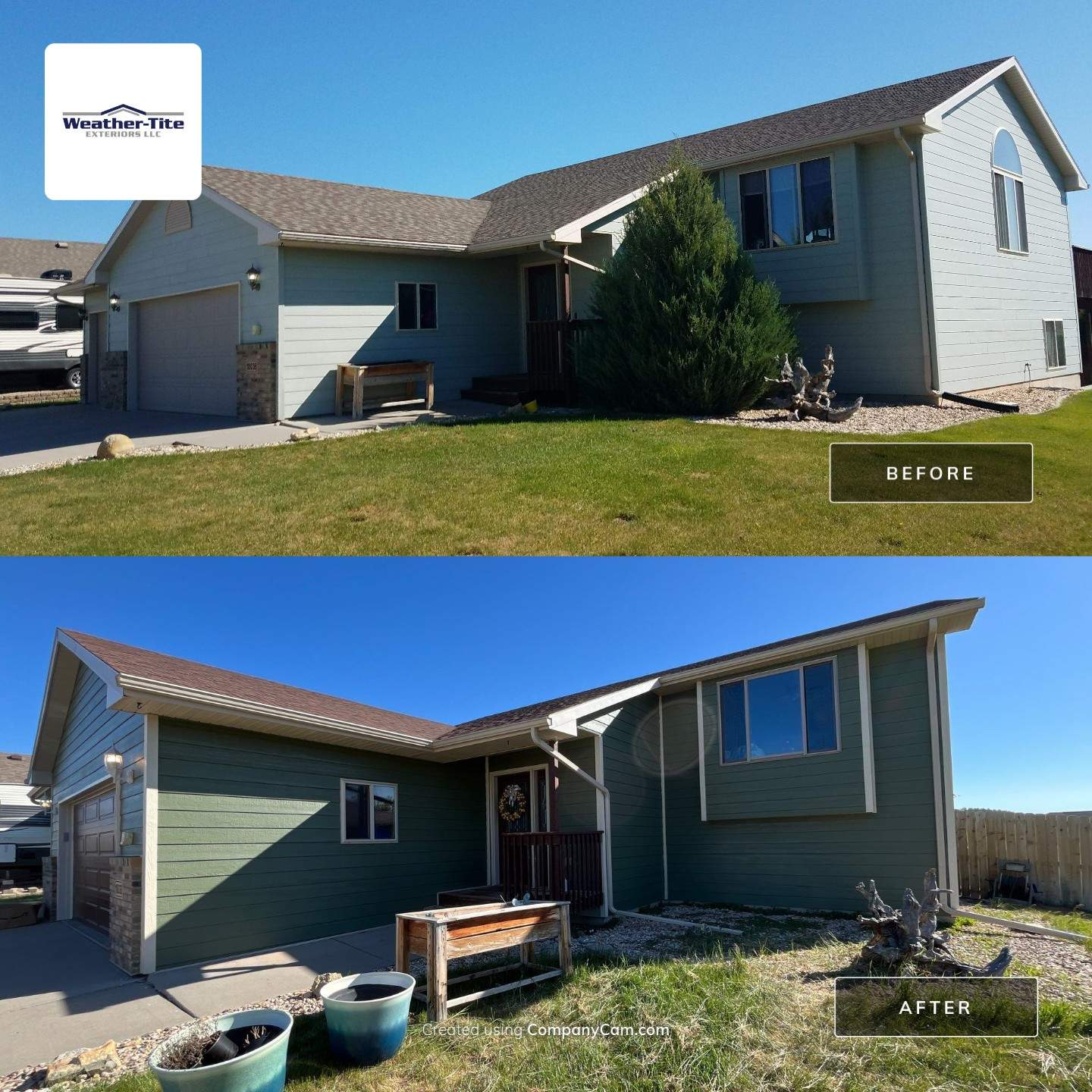 Malarkey Vista Roof and LP SmartSide Siding Install in Summerset, SD by Weather-Tite Exteriors LLC