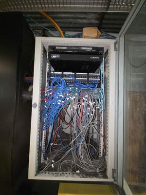 Structured cabling installation by CimaSolutions
