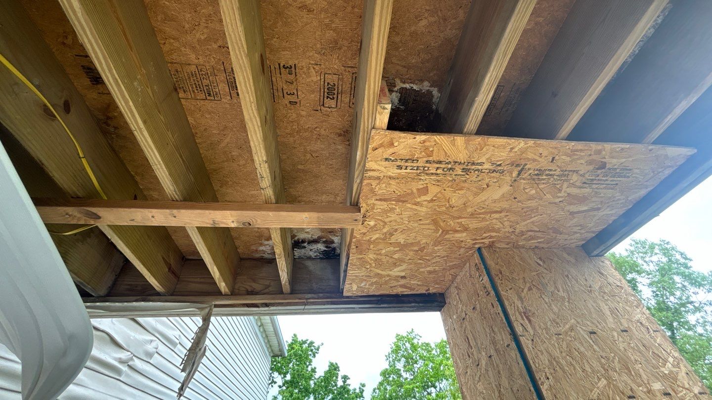 Current restoration project by RJ's Reliable Construction