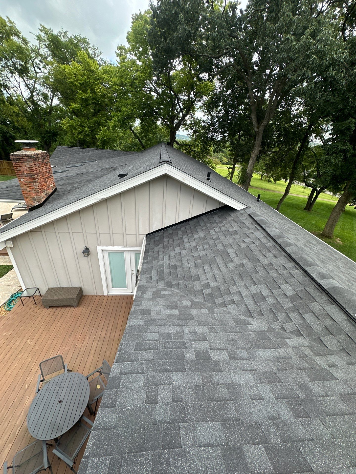 Malarkey Vista Shingles in Brilliant Black by Undersun Roofing