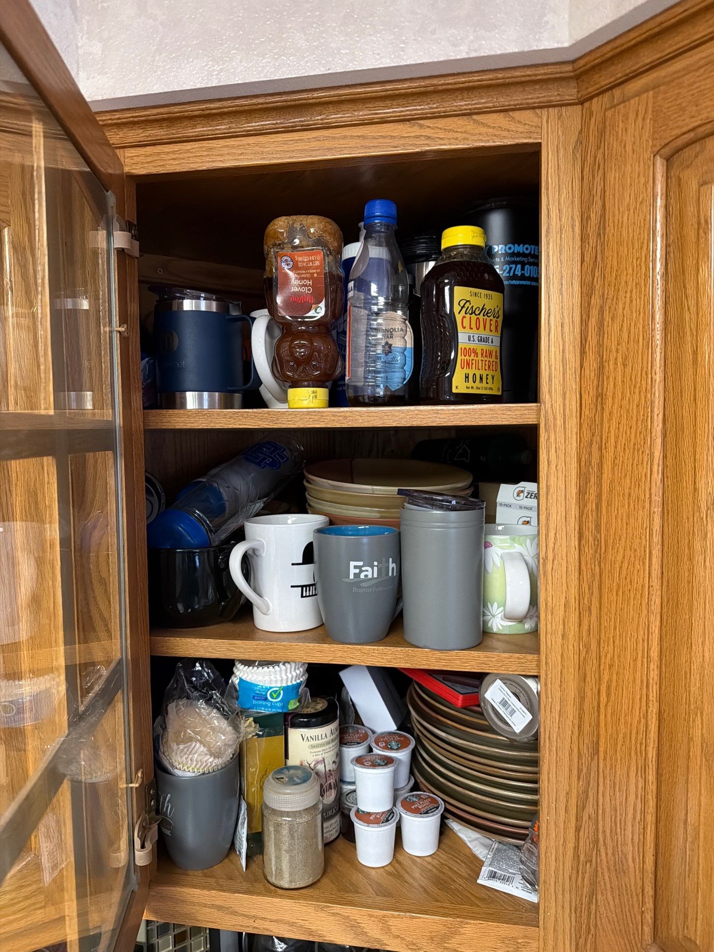 Kitchen Cabinet Painting and Hardware Update in Sioux Falls by Select Painting, Coatings & Garage Cabinets