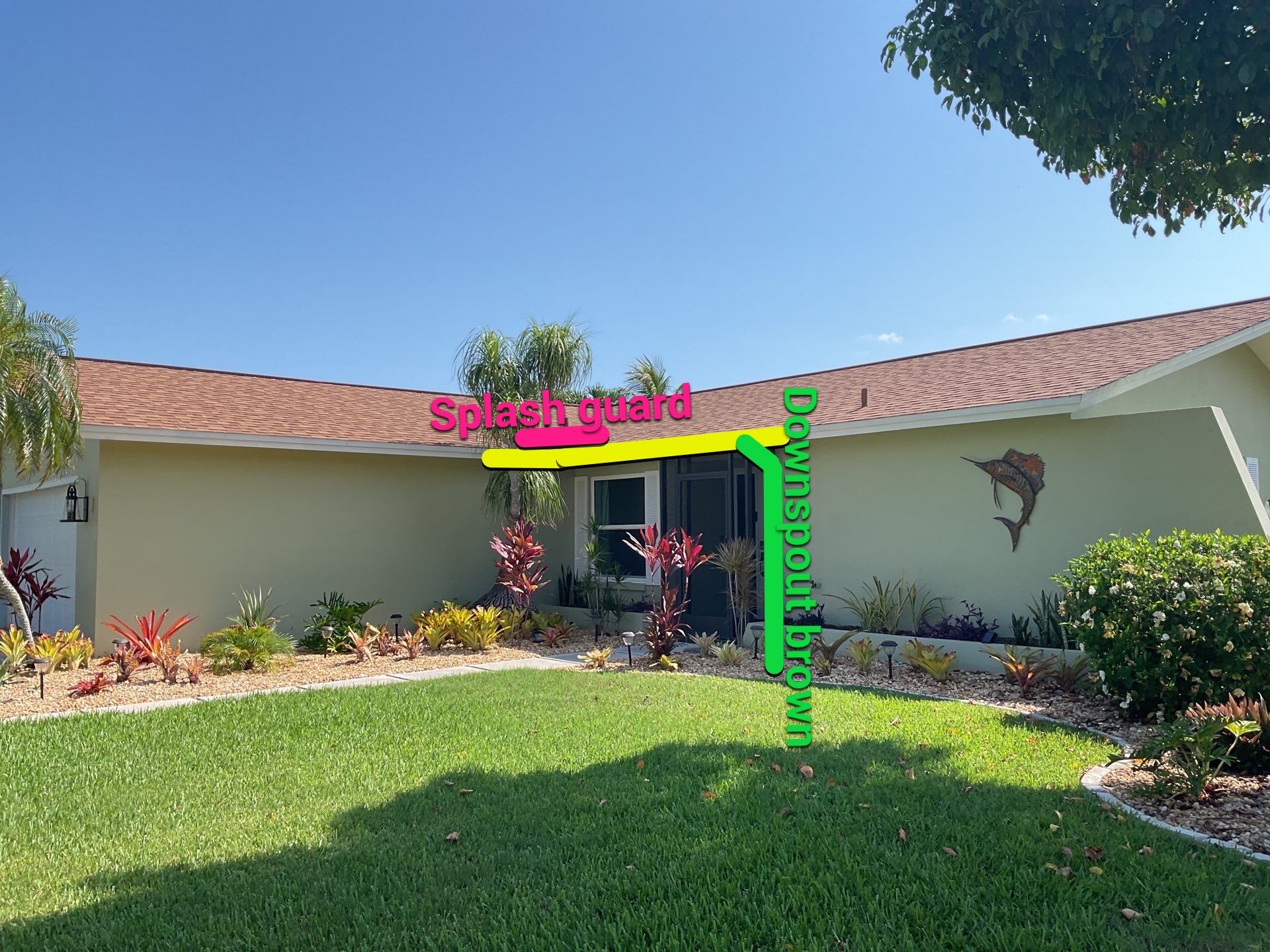6-Inch Seamless Gutter Installation in Cape Coral FL by Gutter Professors