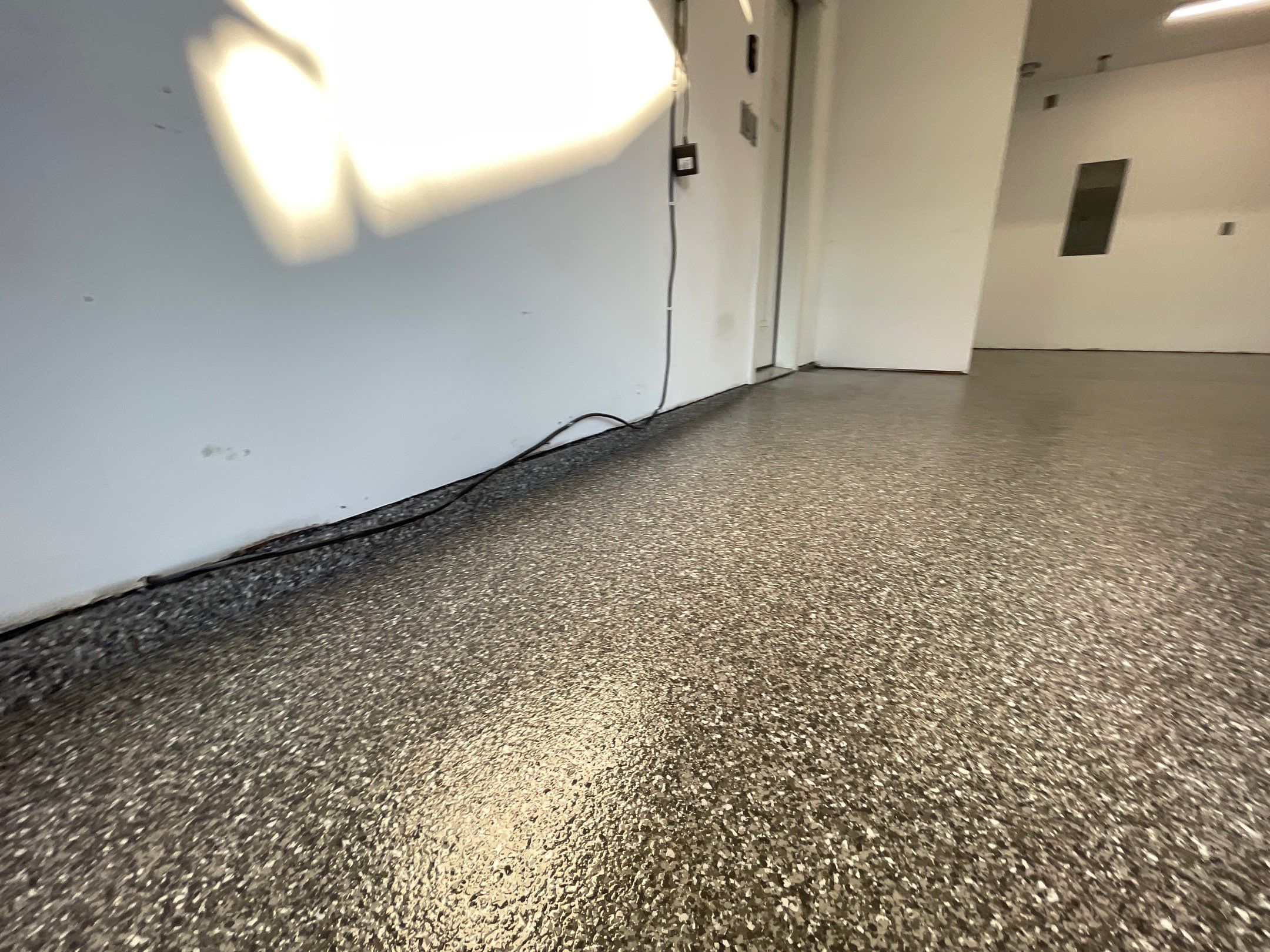 Garage Transformation using Silver Creek by Croc Coatings, LLC