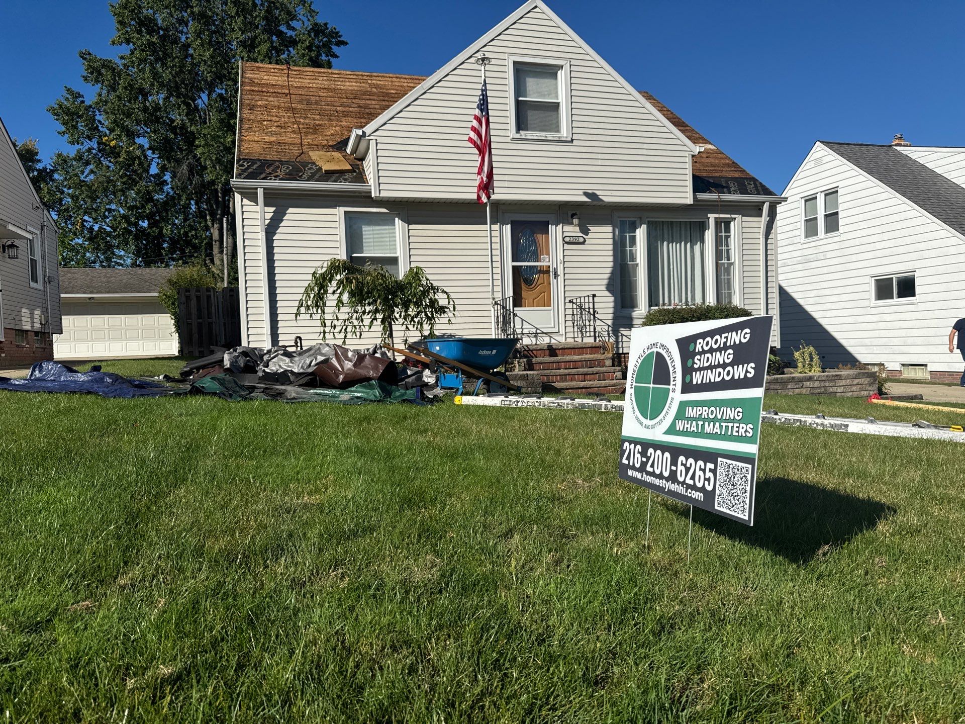 Roof and Gutter Replacement by Homestyle in Wickliffe by Homestyle Home Improvements (HHI)