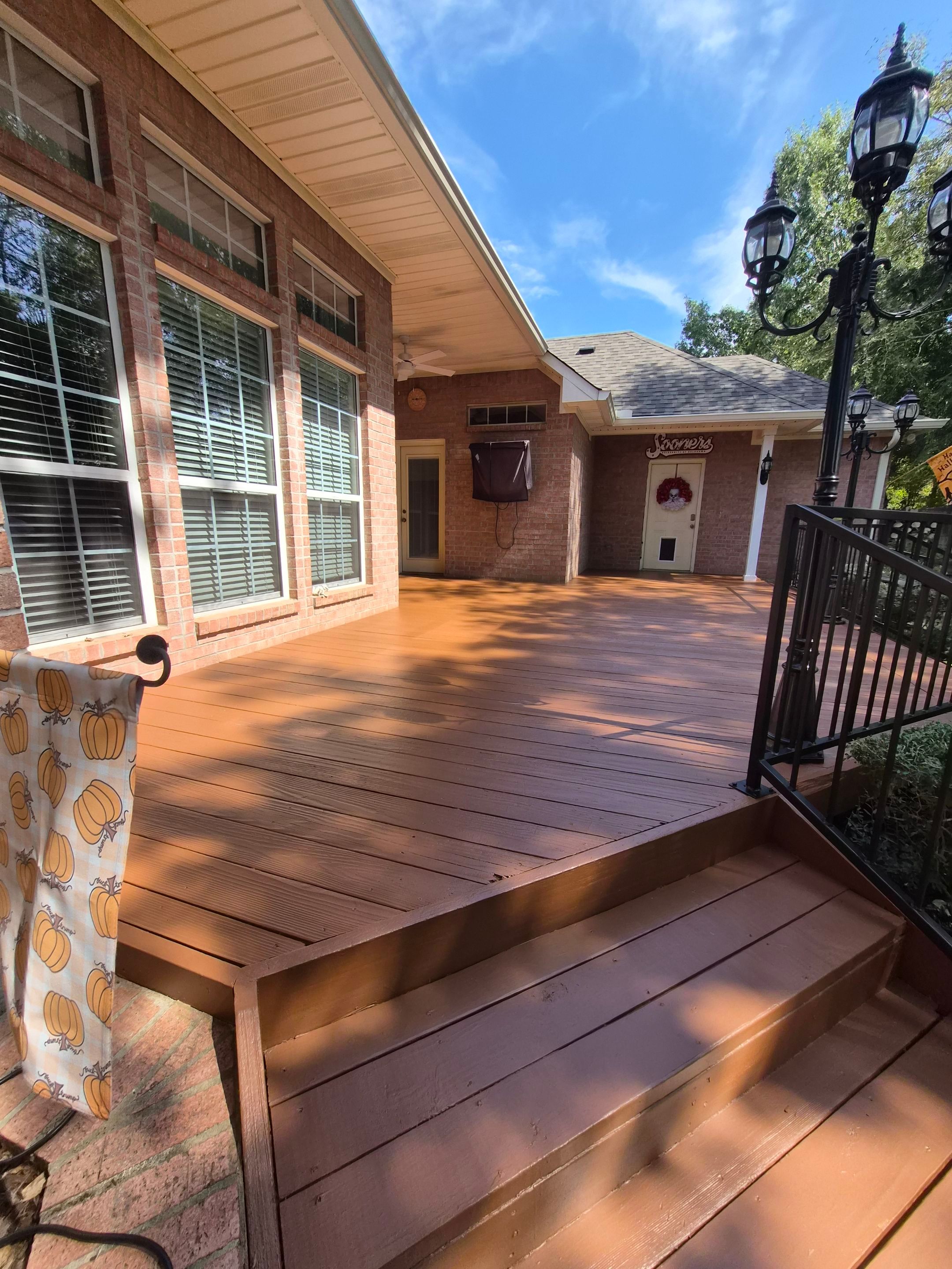 Tyler, TX Exterior Deck Staining & Color Refresh by Quality Coats Painting