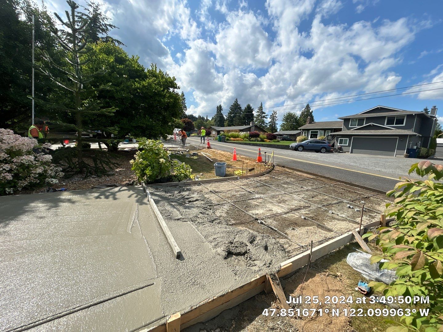 Rodd | Concrete Driveway Extentension by Jireh Asphalt & Concrete Inc 