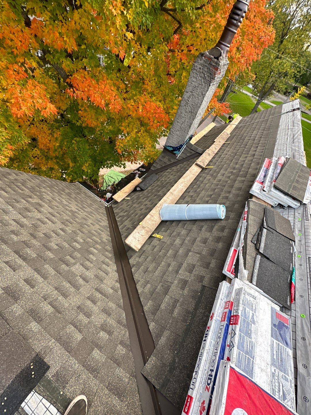 Residential Roofing Installation using Asphalt GAF HDZ by Artisan Roofing & Home Improvements Inc.