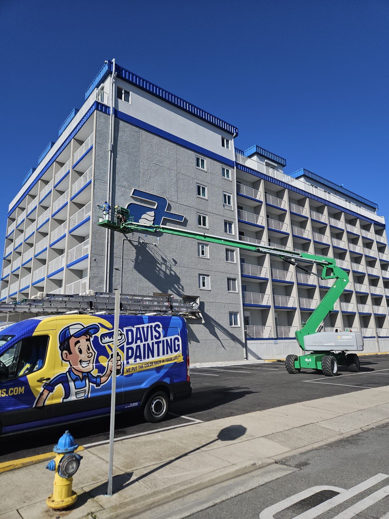 Exterior Painting at Wildwood Crest by Davis Painting Llc 