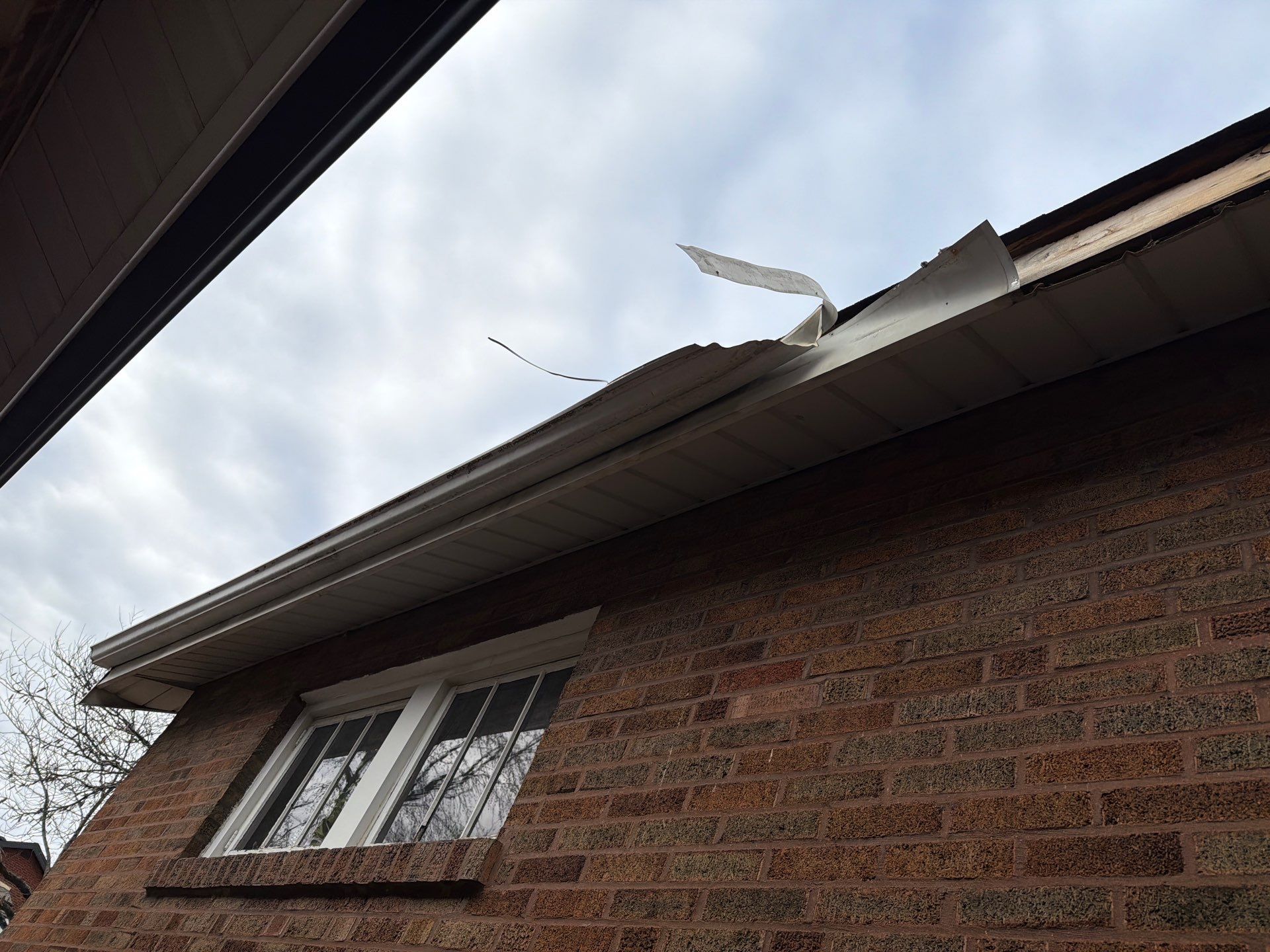 Holly Hills Storm Restoration: Soffit Repair & 6" Gutter Upgrade (South St. Louis) by Acute Roofing And Exteriors